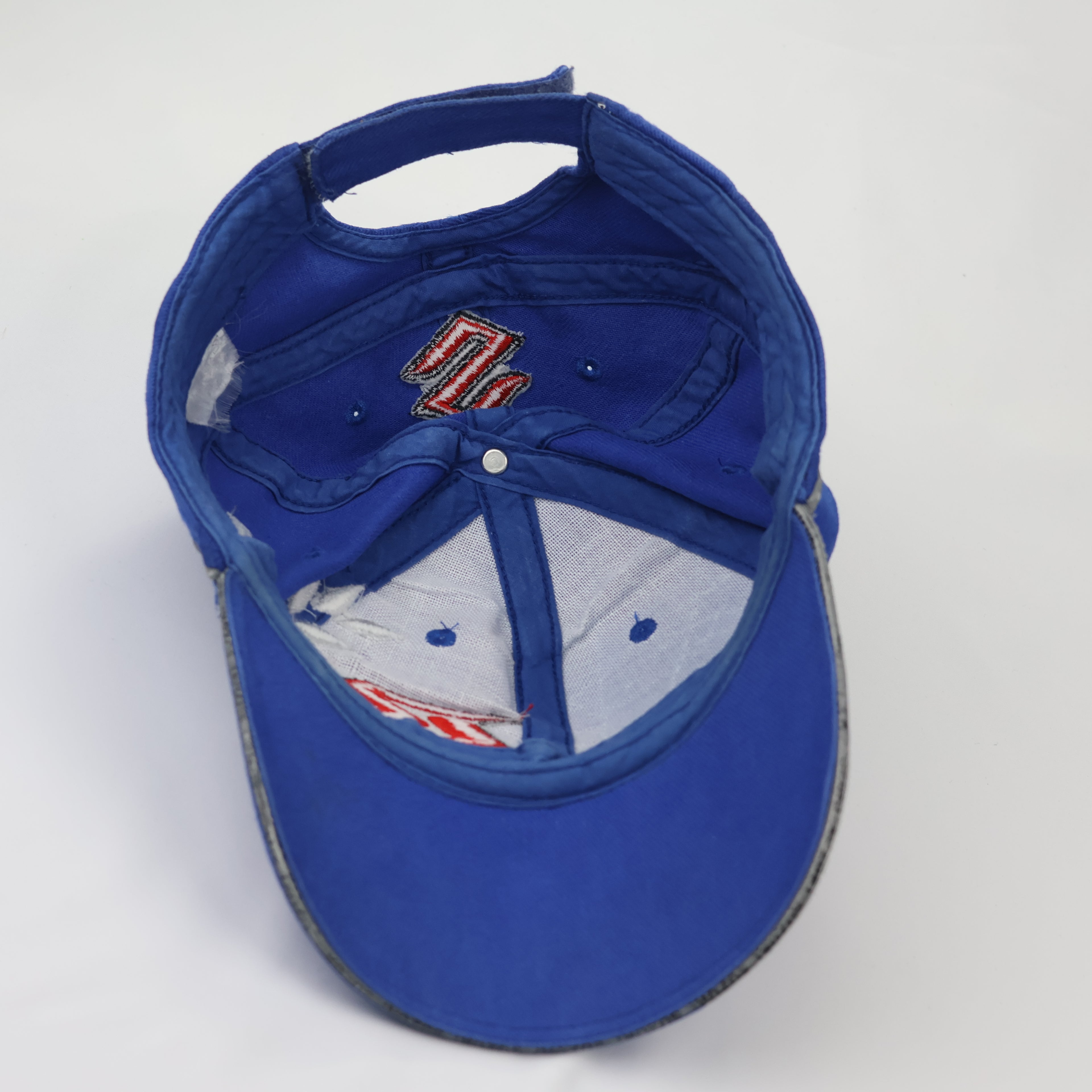 Suzuki GSX-R Motorsport Hat - Blue & Grey Two-Tone Racing Snapback