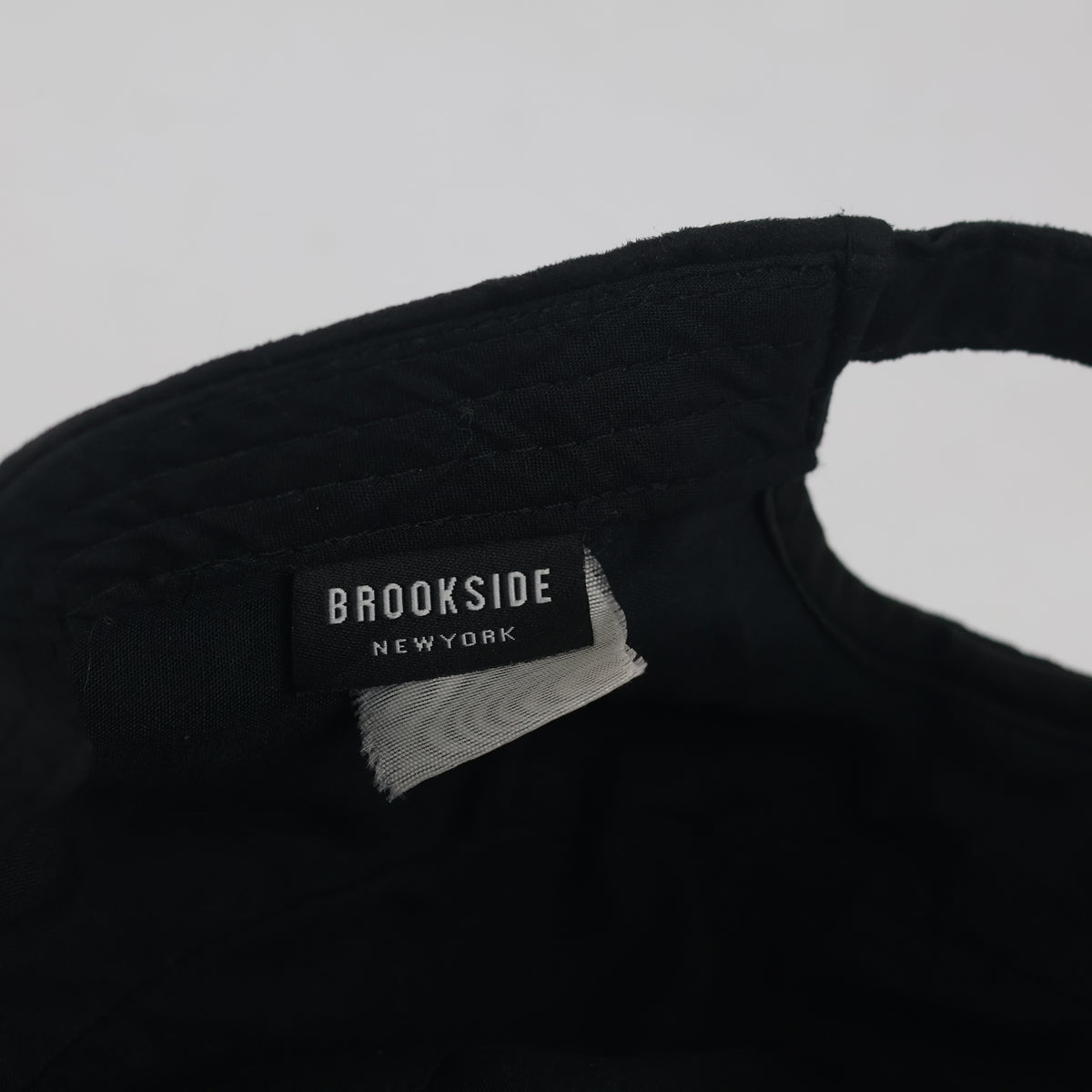 Thrifted  Brookside New York Black Cadet Cap (57-58 cm)  |10742
