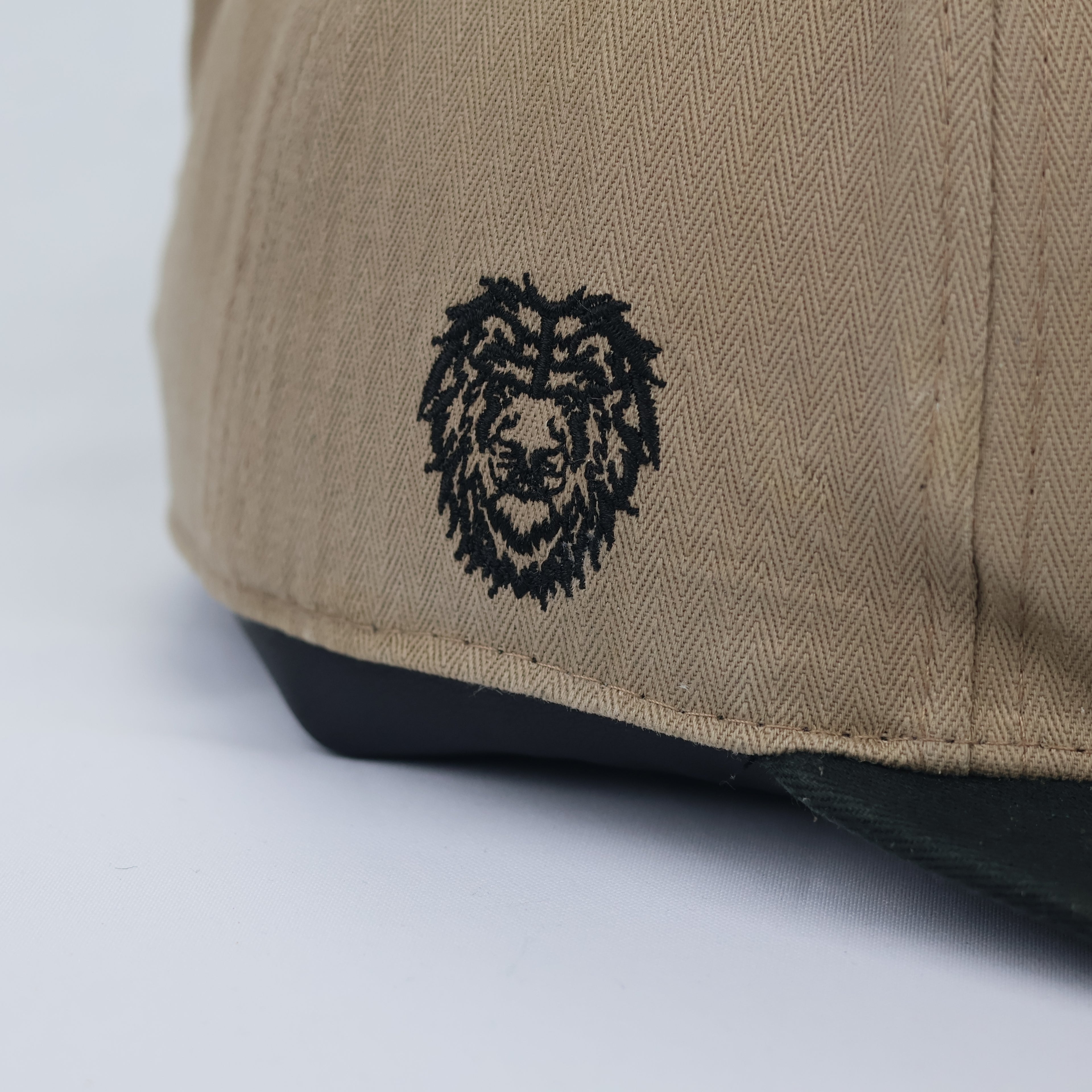 Love Peace Music Snapback - Tan & Black Two-Tone Streetwear Hat