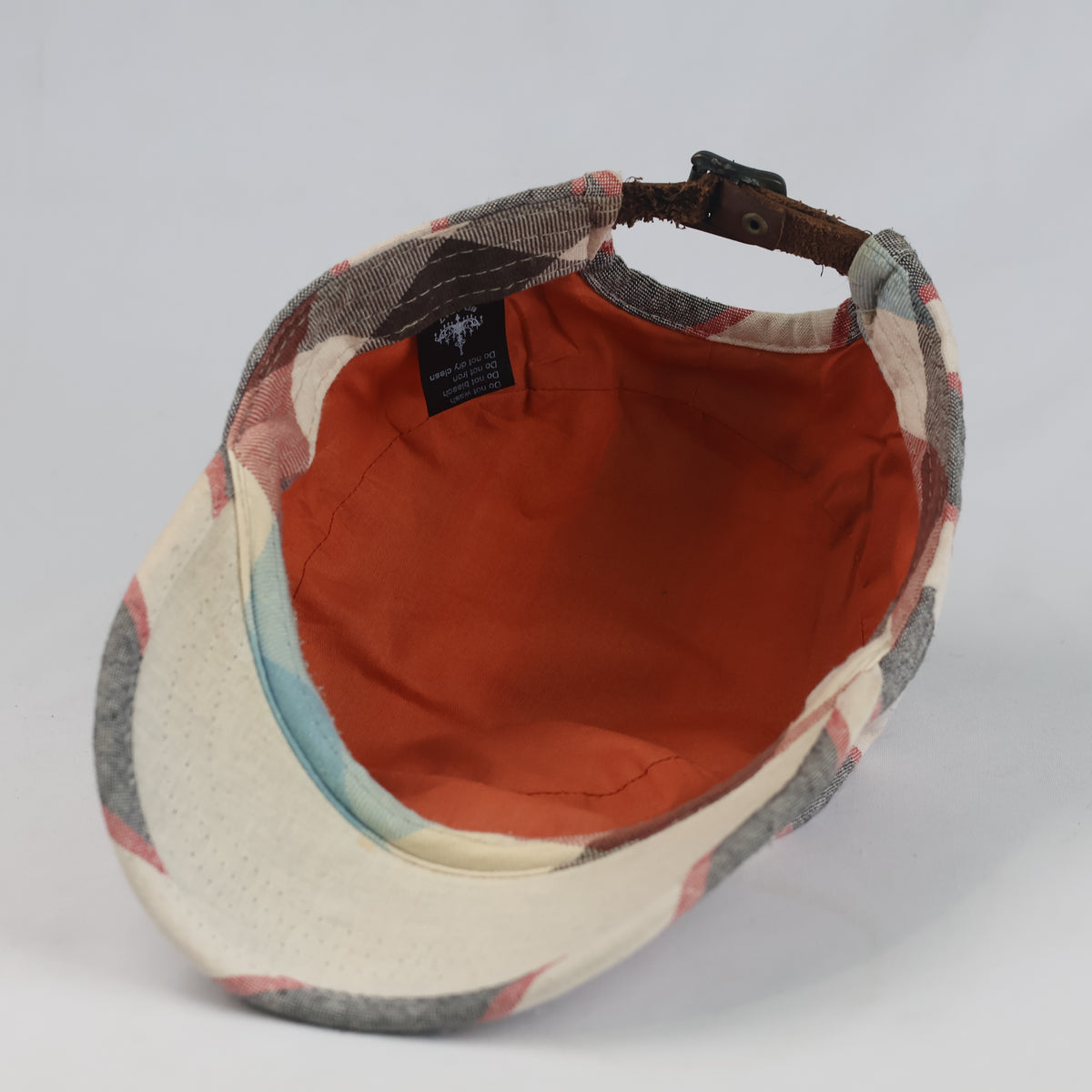 Thrifted BD1017 Striped Flat Top Cadet Cap (57 cm) |10721
