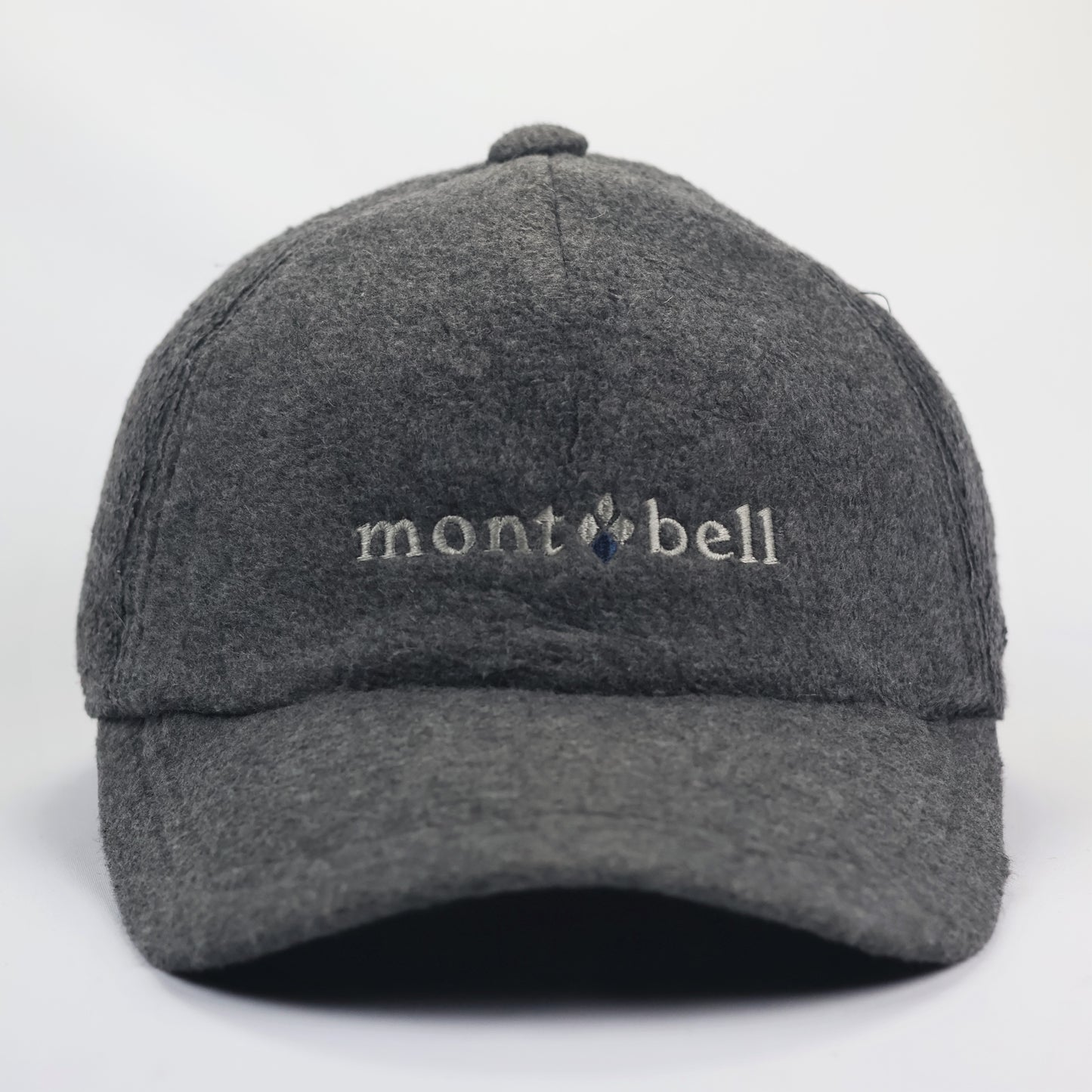 Montbell Japan Fleece Earflap Cap - Charcoal Grey - Adjustable Winter Hat