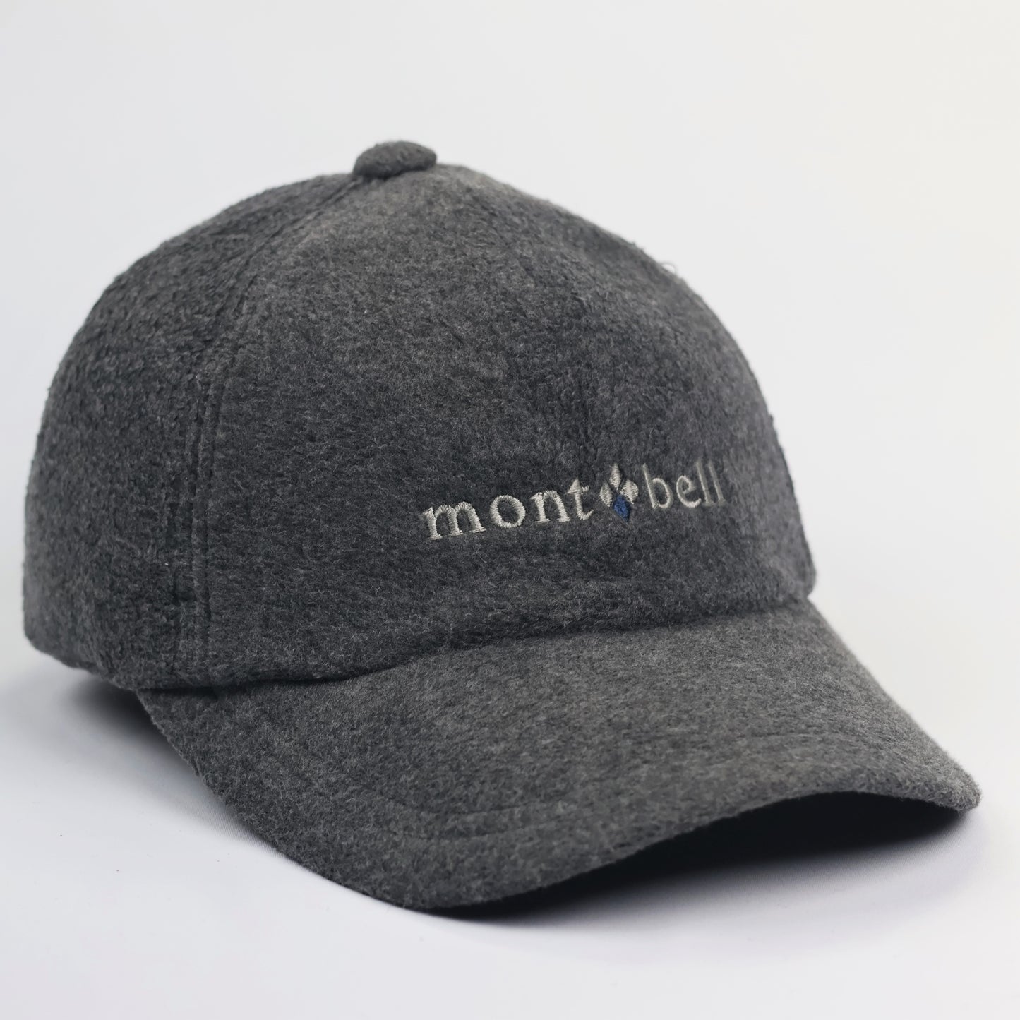 Montbell Japan Fleece Earflap Cap - Charcoal Grey - Adjustable Winter Hat