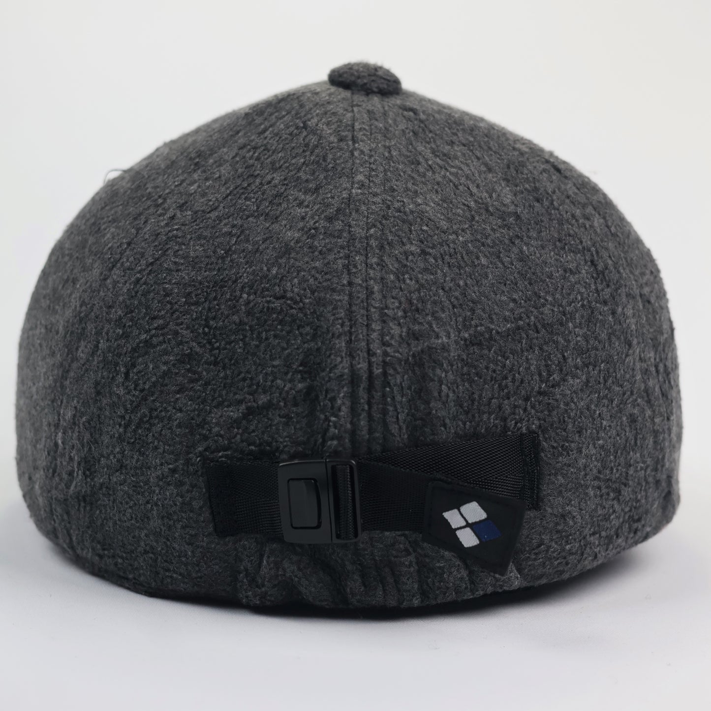 Montbell Japan Fleece Earflap Cap - Charcoal Grey - Adjustable Winter Hat