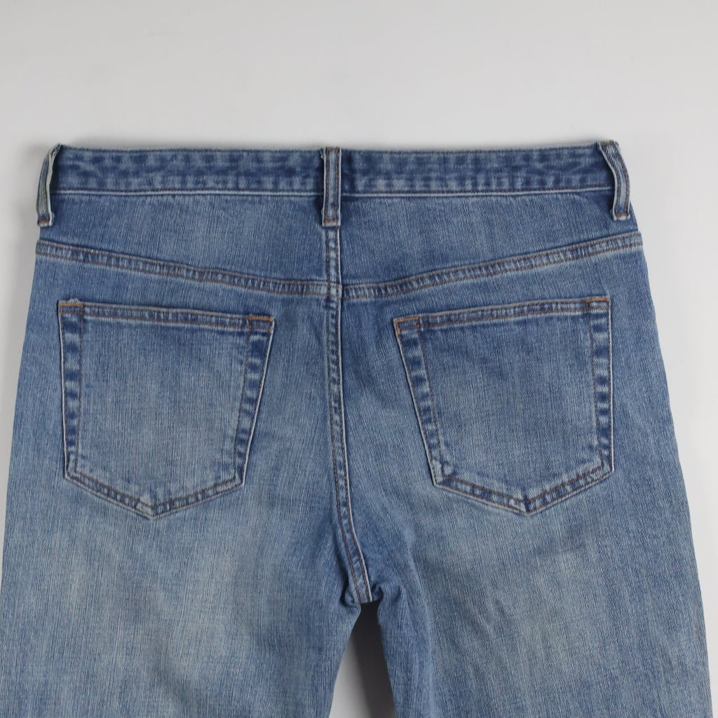 Thrifted Giordano Men's Light Blue Denim Jeans 32 Waist/ J1015