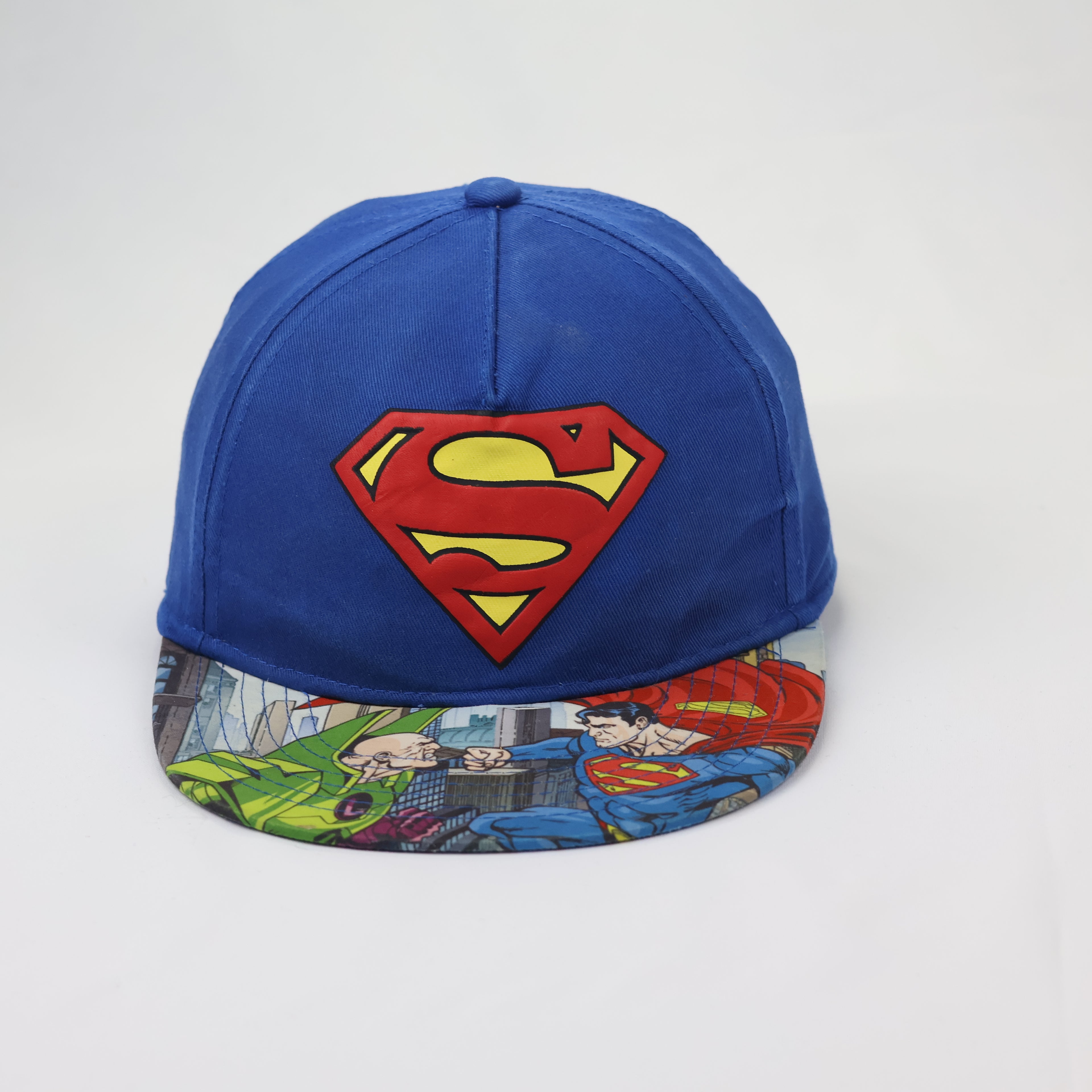 H&M x DC Comics Superman Kids Thrifted Snapback Cap - Blue