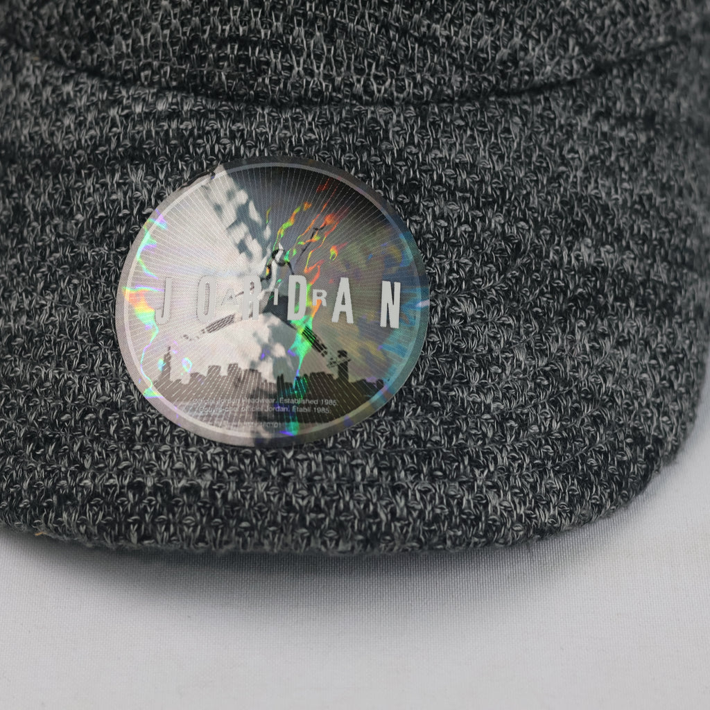 Thrifted Jordan Jumpman Heather Grey Knit Cap (56 cm) |10730