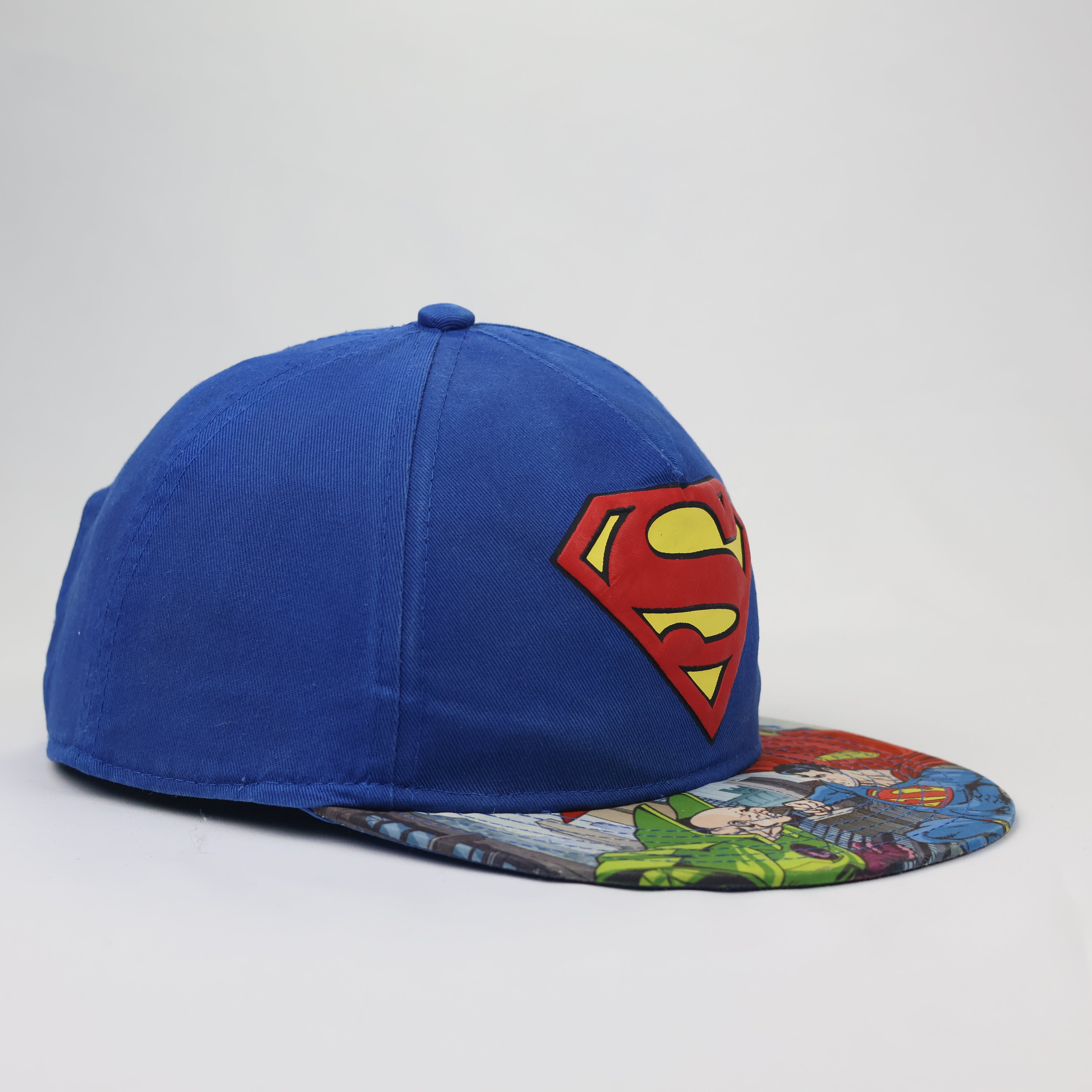 H&M x DC Comics Superman Kids Thrifted Snapback Cap - Blue
