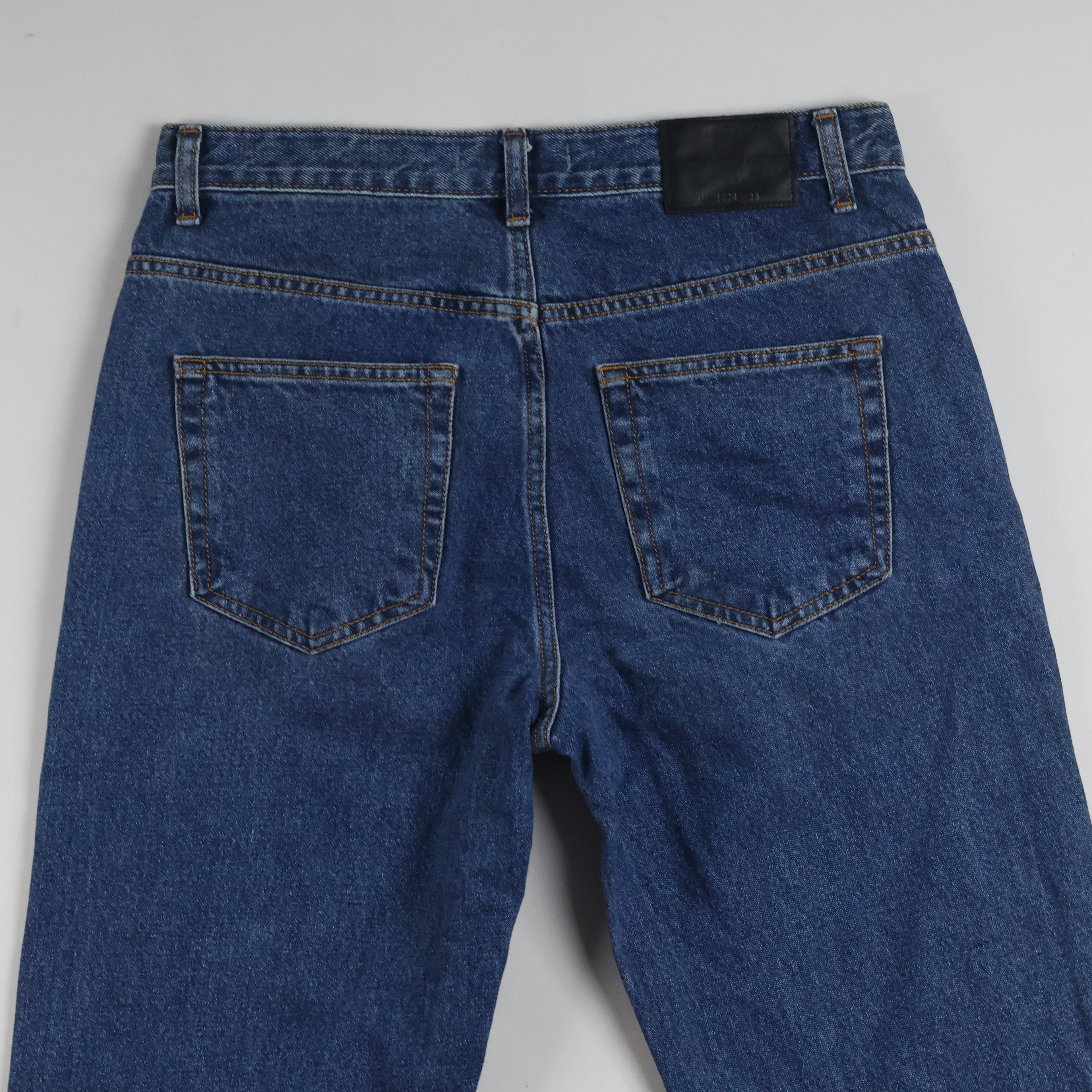 Vintage Instant Denim Men's Blue Straight Jeans 28-30 Waist/ J1016