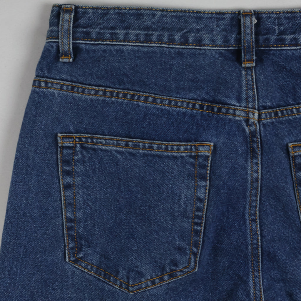 Vintage Instant Denim Men's Blue Straight Jeans 28-30 Waist/ J1016