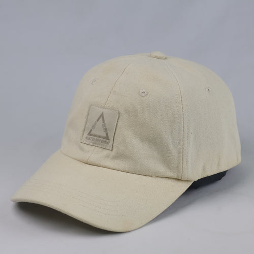 Thrifted JULES Off-White Triangle Patch Strapback Cap (57-59 cm) | 10731
