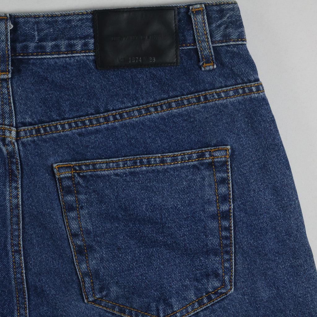 Vintage Instant Denim Men's Blue Straight Jeans 28-30 Waist/ J1016