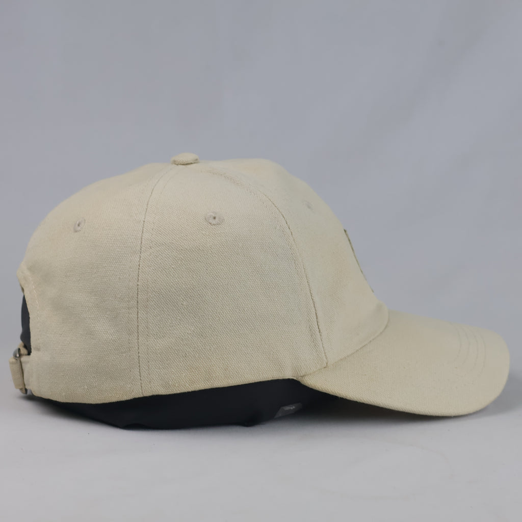 Thrifted JULES Off-White Triangle Patch Strapback Cap (57-59 cm) | 10731