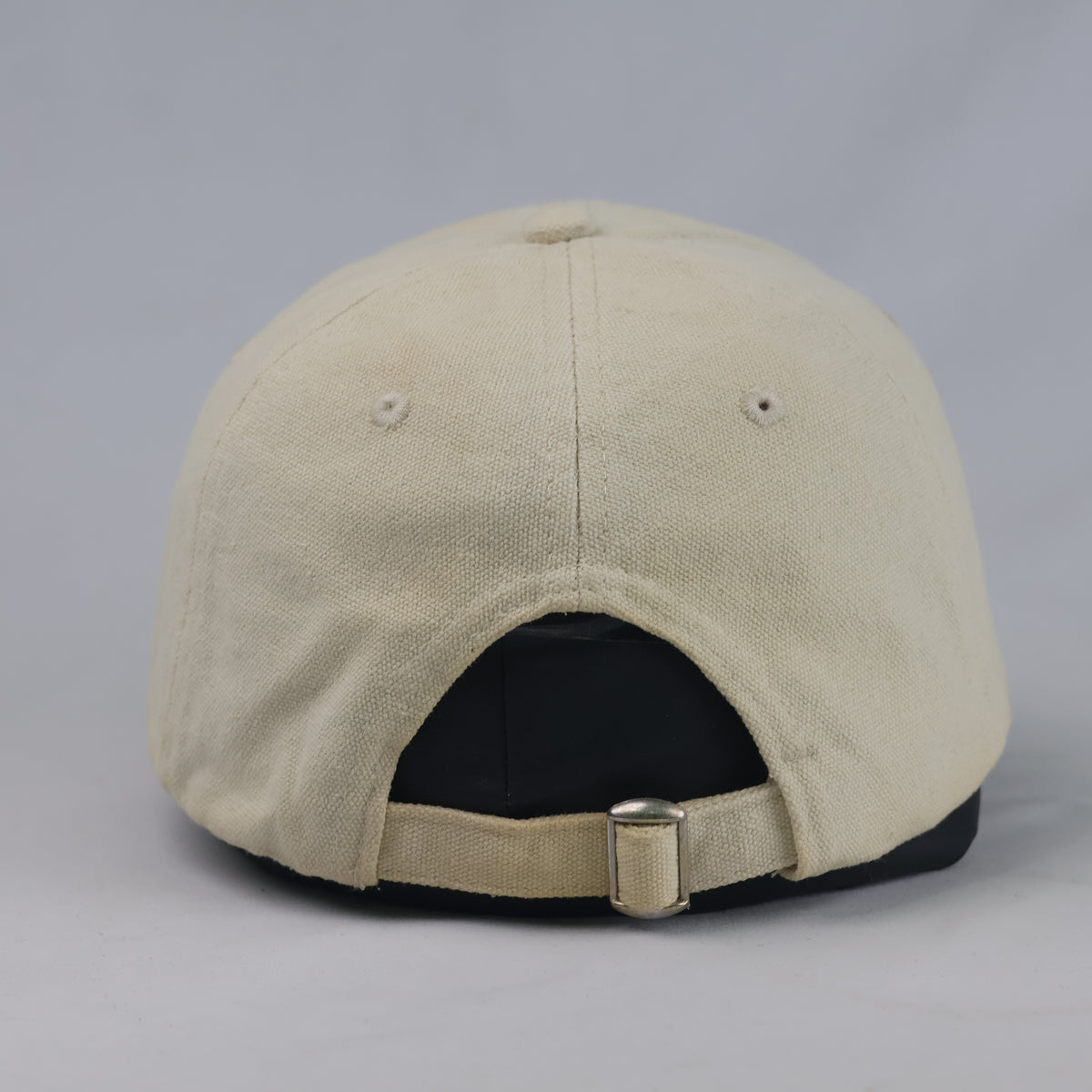 Thrifted JULES Off-White Triangle Patch Strapback Cap (57-59 cm) | 10731