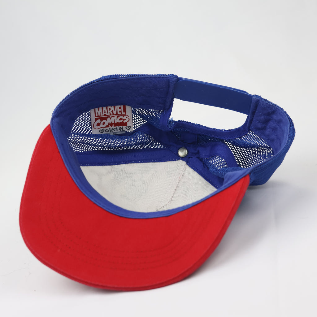 Retro Spider-Man Comic Print Mesh Back Thrifted Snapback - Boys 3-5 Years