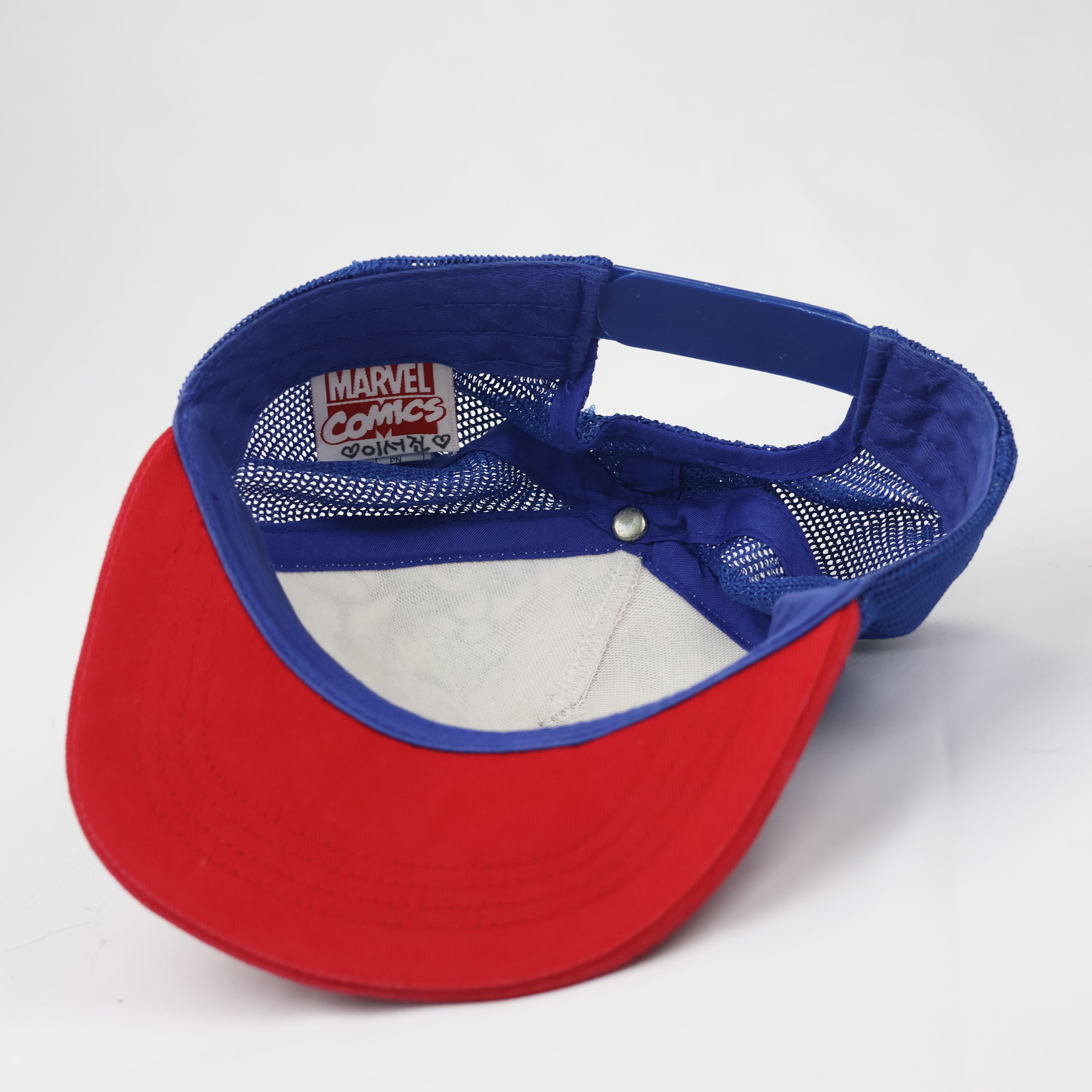 Retro Spider-Man Comic Print Mesh Back Thrifted Snapback - Boys 3-5 Years