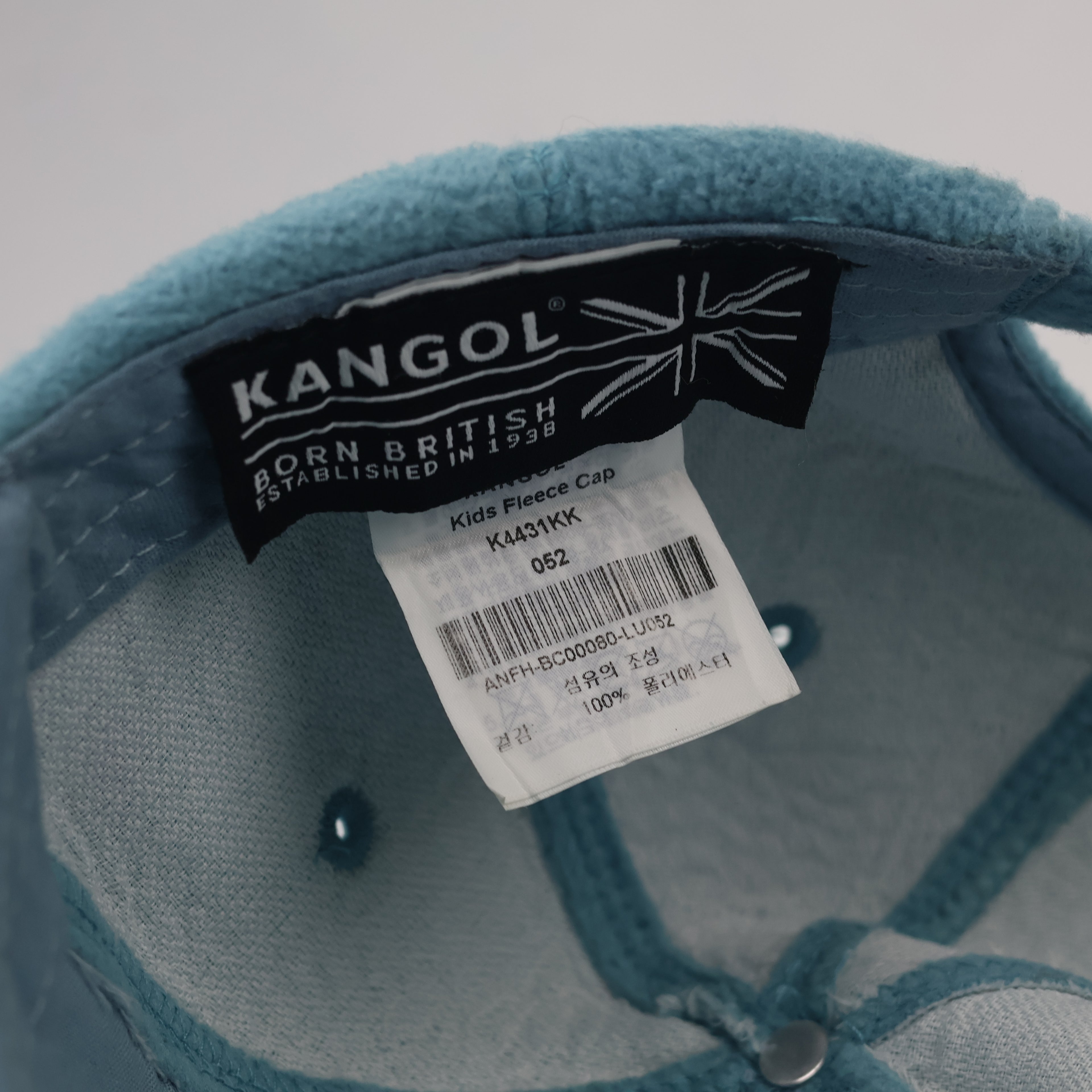 Kangol Kids Soft Fleece Snapback Hat - 54cm (Ages 8-12)