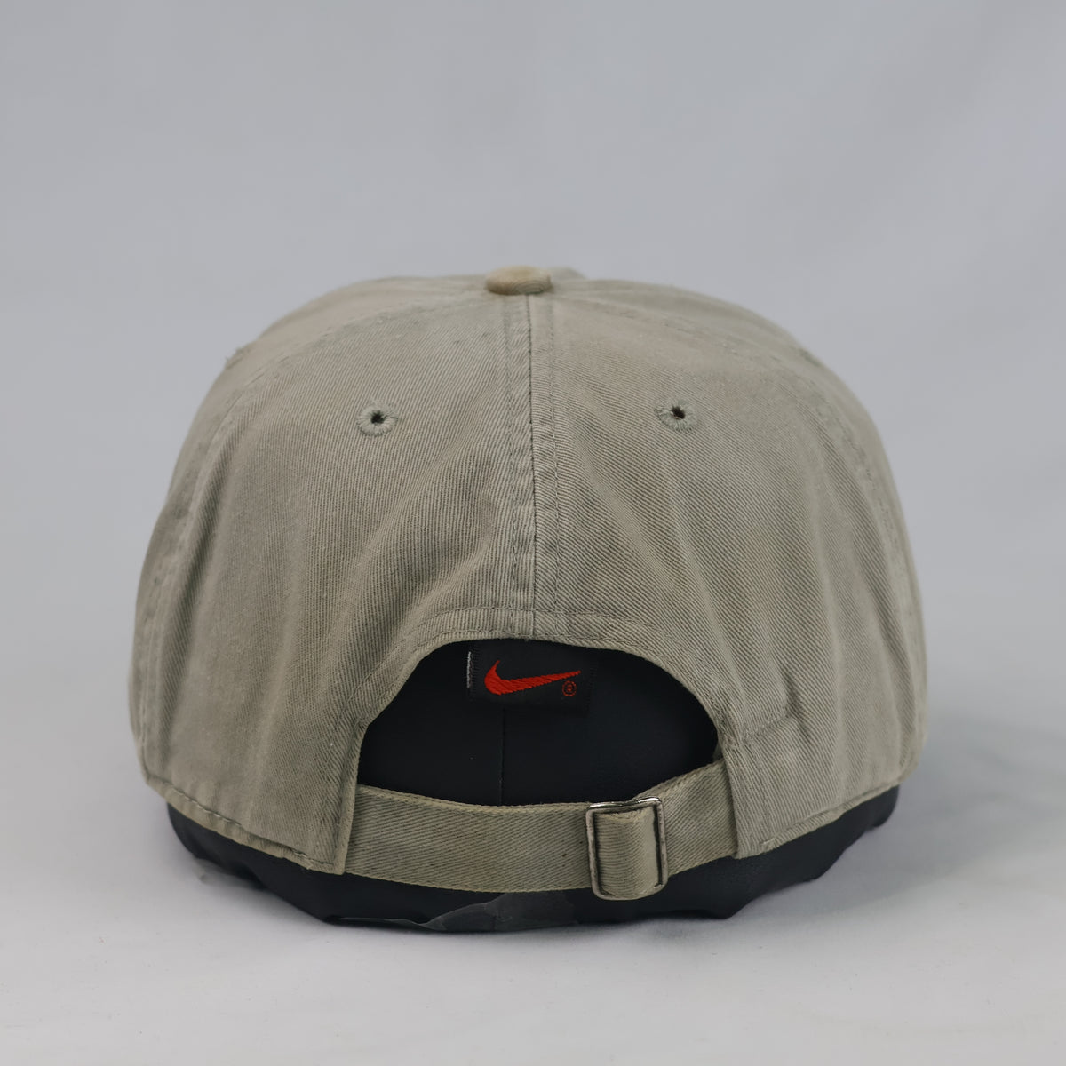 Thrifted Nike Vintage Tennis Court Logo Beige Dad Hat (57-58 cm) |10715