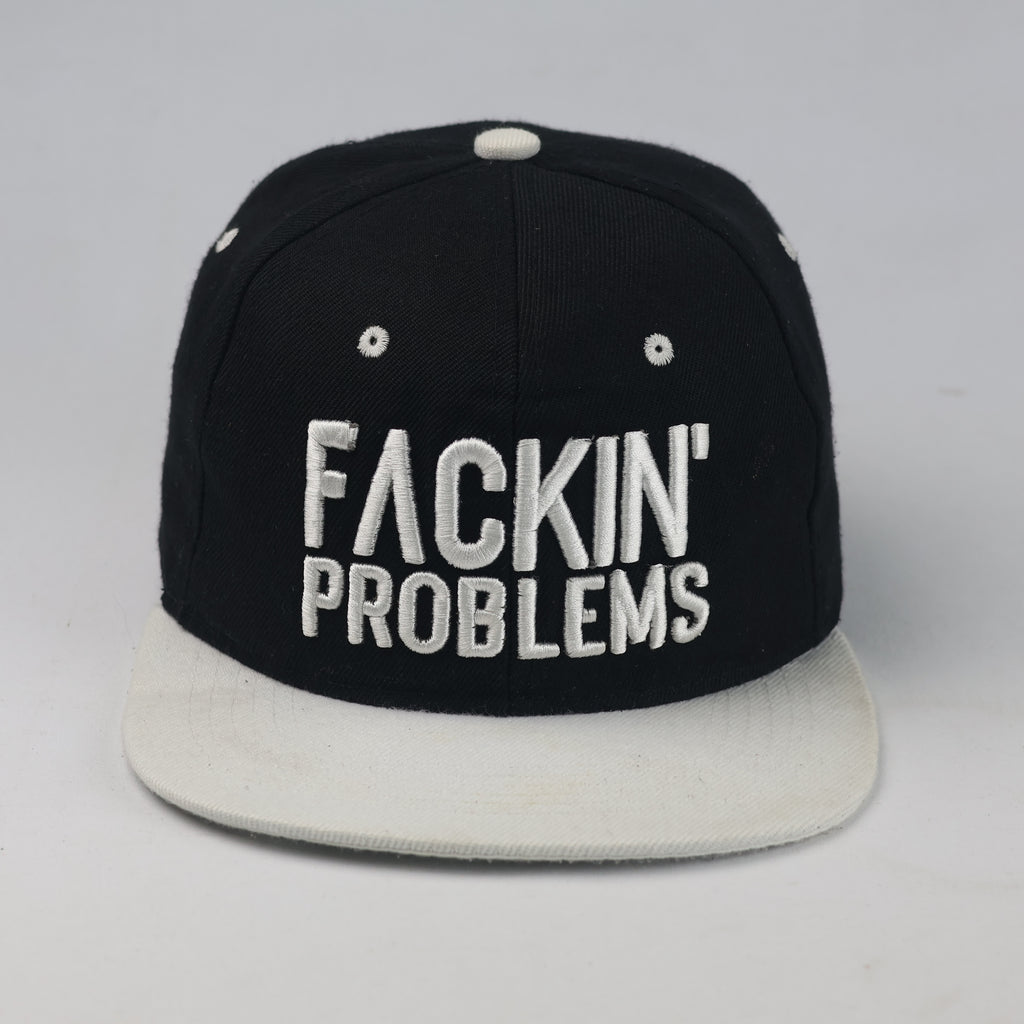 Thrifted "Fackin' Problems" Statement Snapback Cap (57-58 cm) | 10727