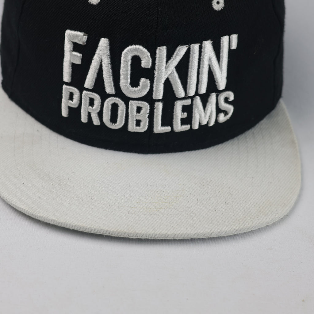 Thrifted "Fackin' Problems" Statement Snapback Cap (57-58 cm) | 10727