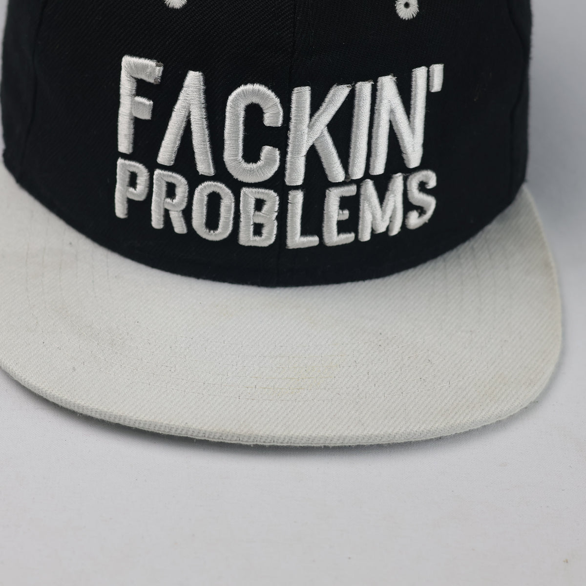 Thrifted "Fackin' Problems" Statement Snapback Cap (57-58 cm) | 10727