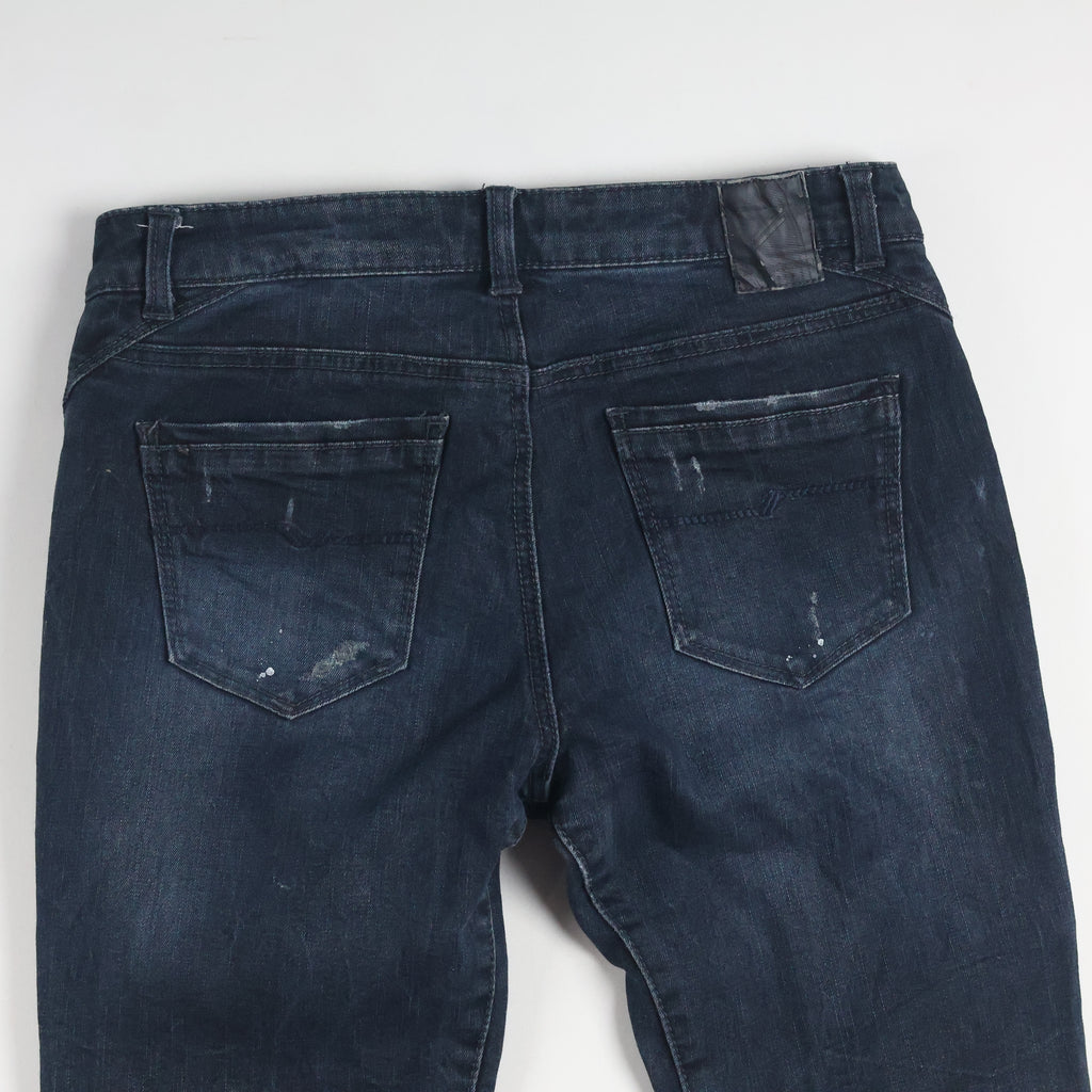 Thrifted Daniel Hechter Men's Dark Blue Slim Skinny Jeans 30 Waist/ J1019
