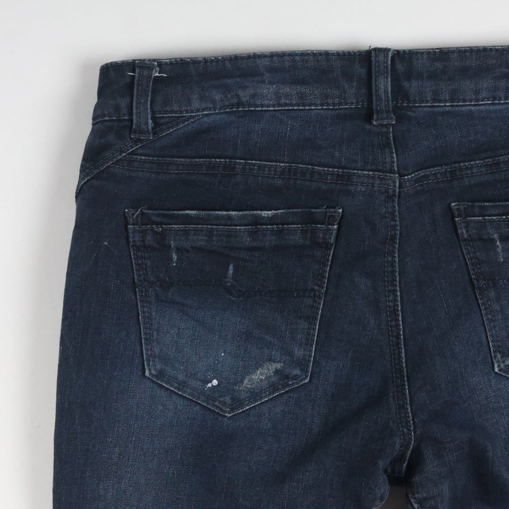Thrifted Daniel Hechter Men's Dark Blue Slim Skinny Jeans 30 Waist/ J1019