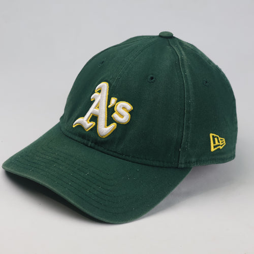 Thrifted New Era Oakland Athletics Green Strapback Cap (57 cm) | 10720