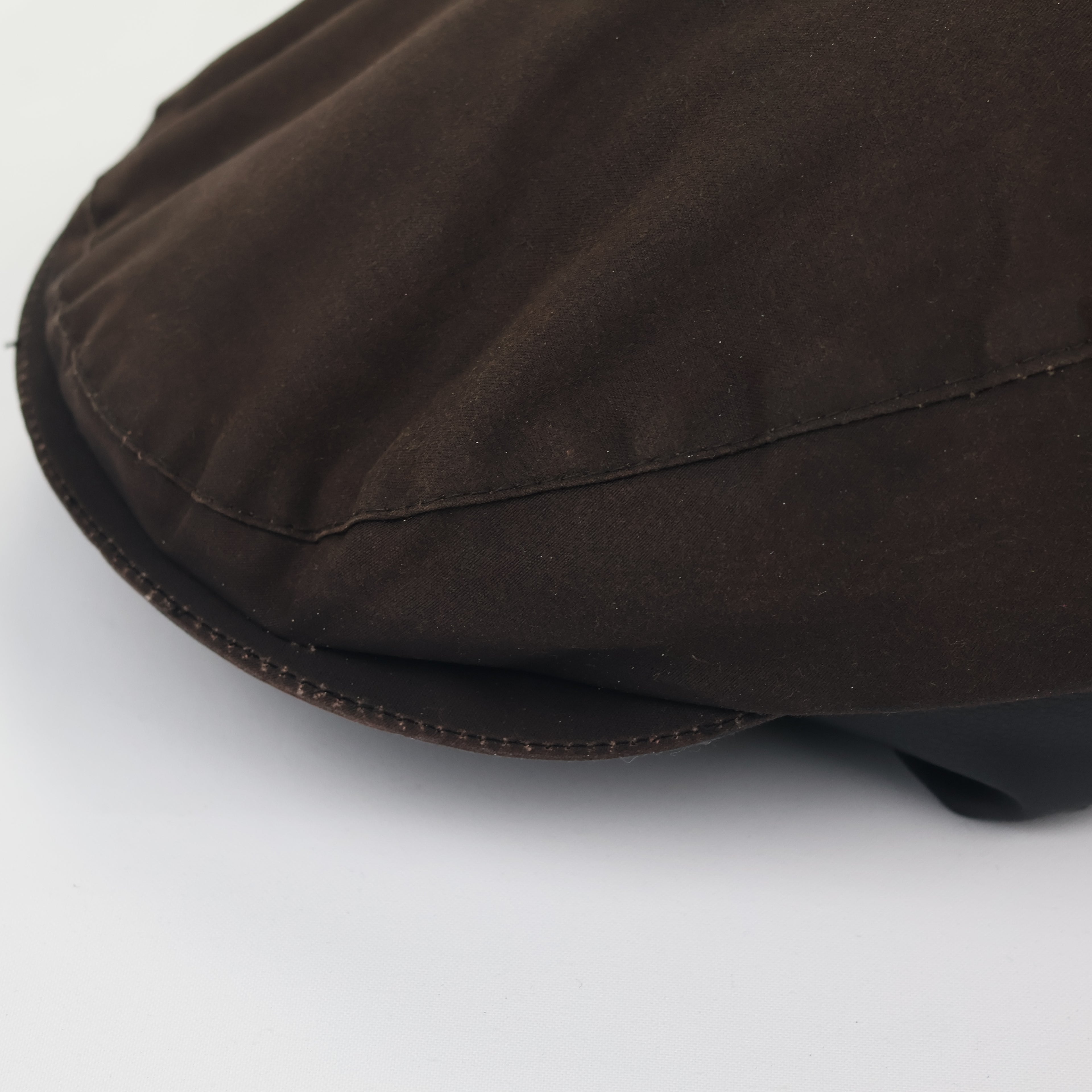 Men's Heritage Brown Driving Cap - Plaid Lined Newsboy Hat