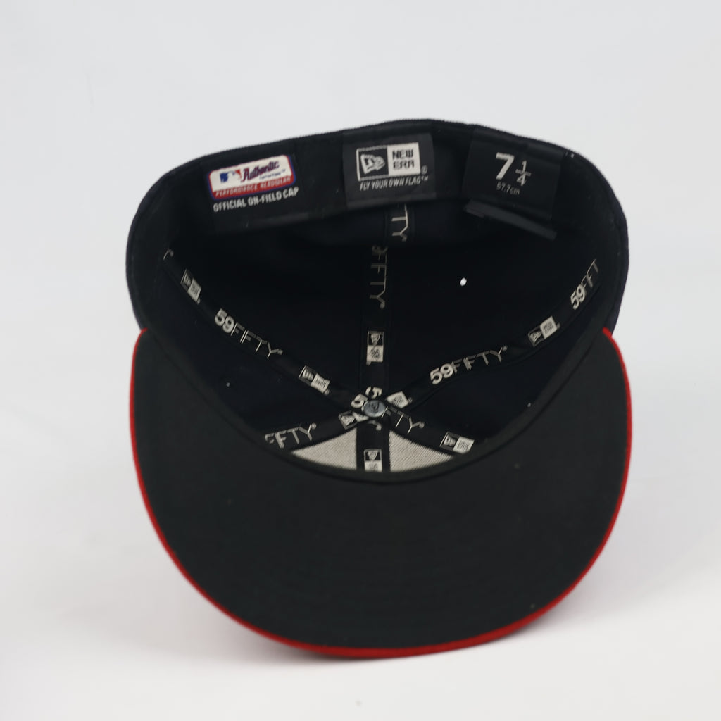 Authentic New Era Atlanta Braves Fitted Thrifted Cap - 59FIFTY Size 7 1/4