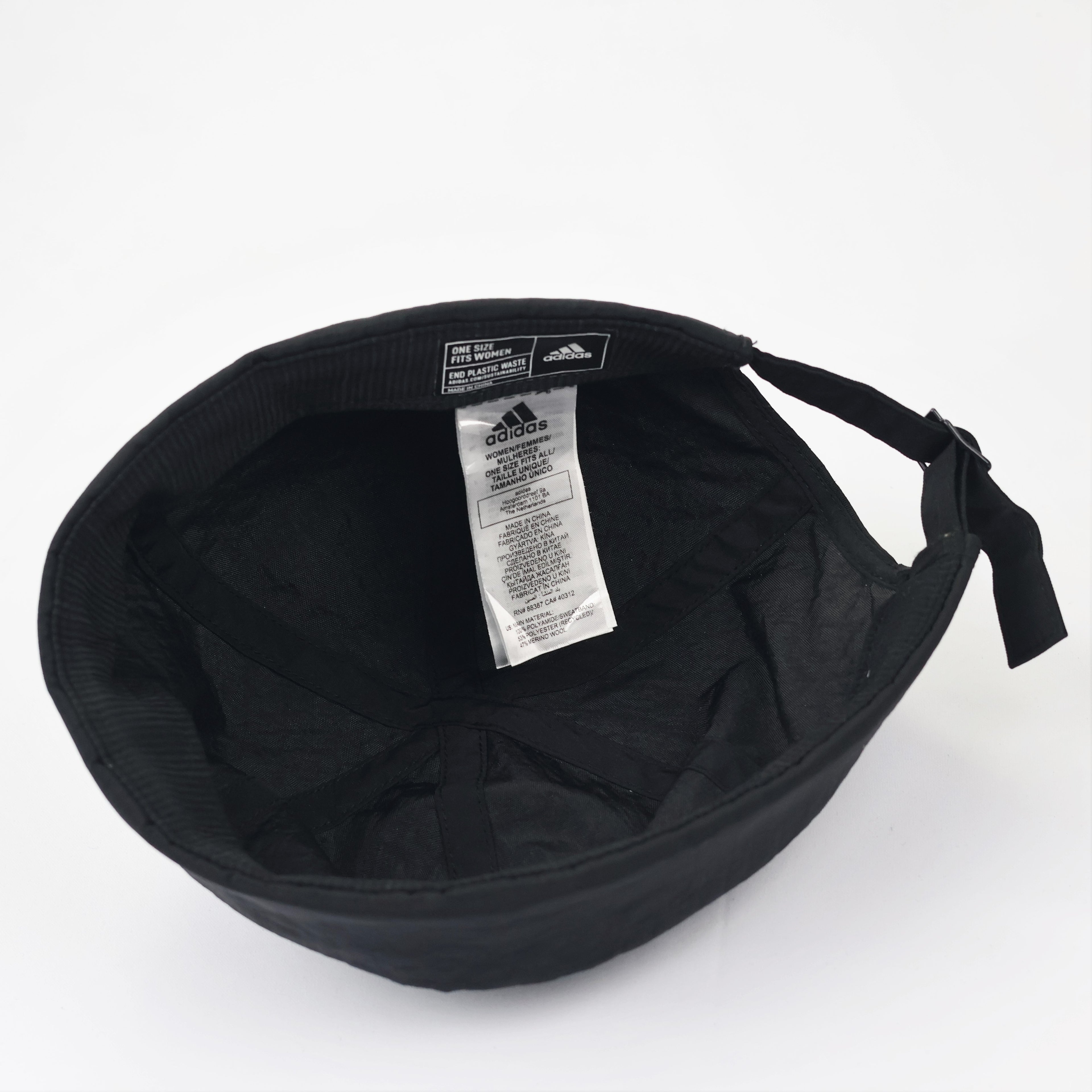 Adidas Originals Brimless Miki Thrifted Hat - Black Technical Docker Cap