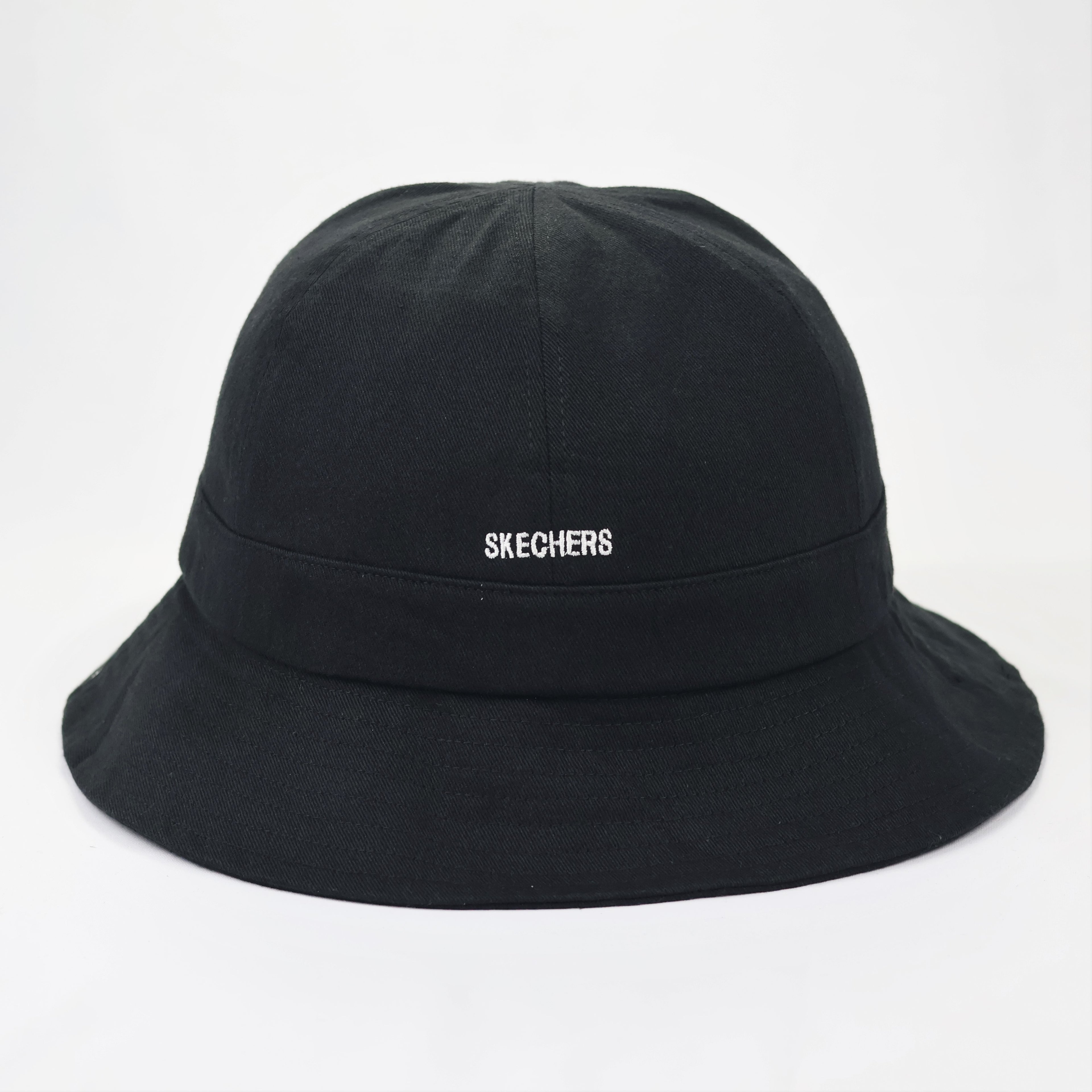 Vintage Skechers Outdoor Bucket Cap - Black Cotton Festival Hat