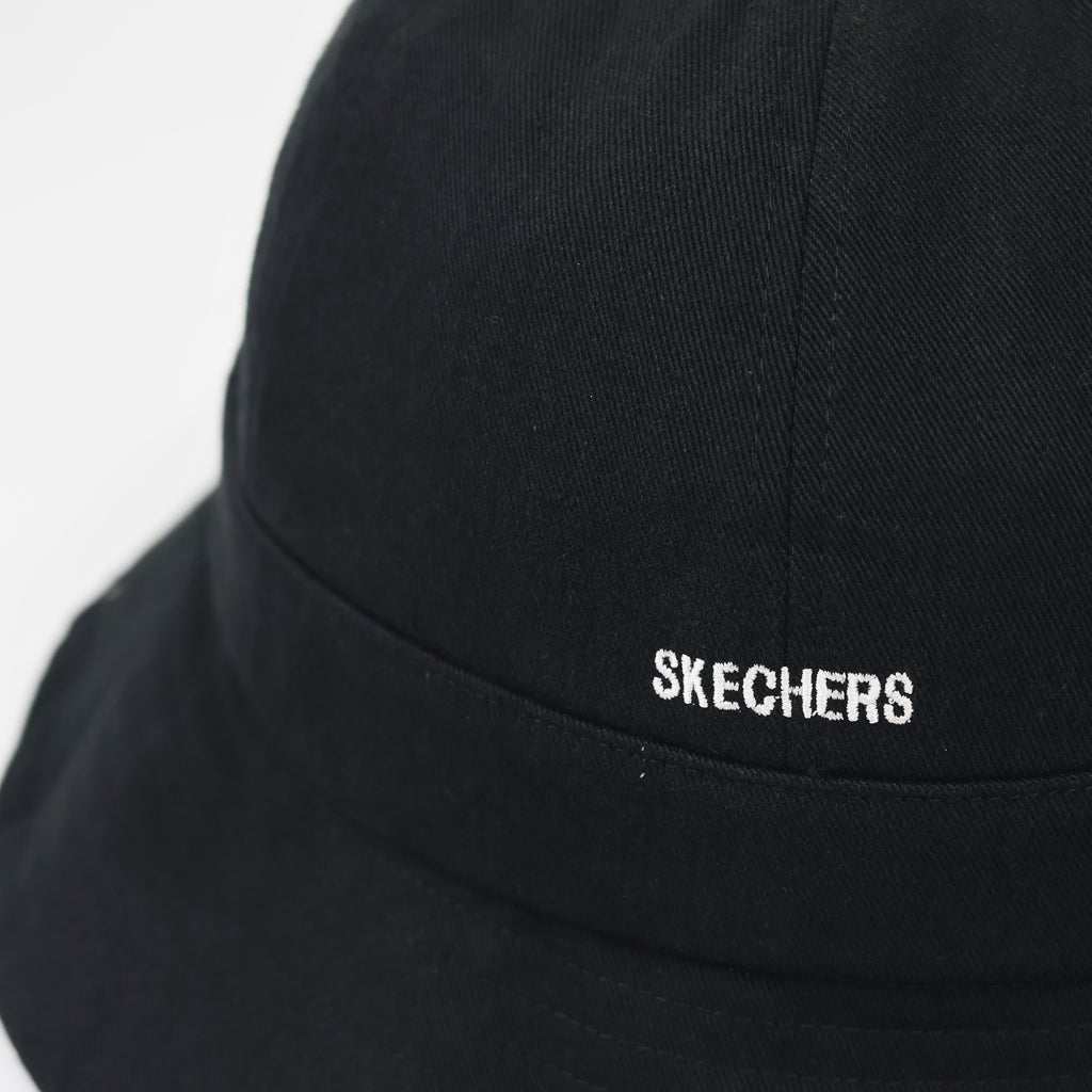 Vintage Skechers Outdoor Bucket Cap - Black Cotton Festival Hat