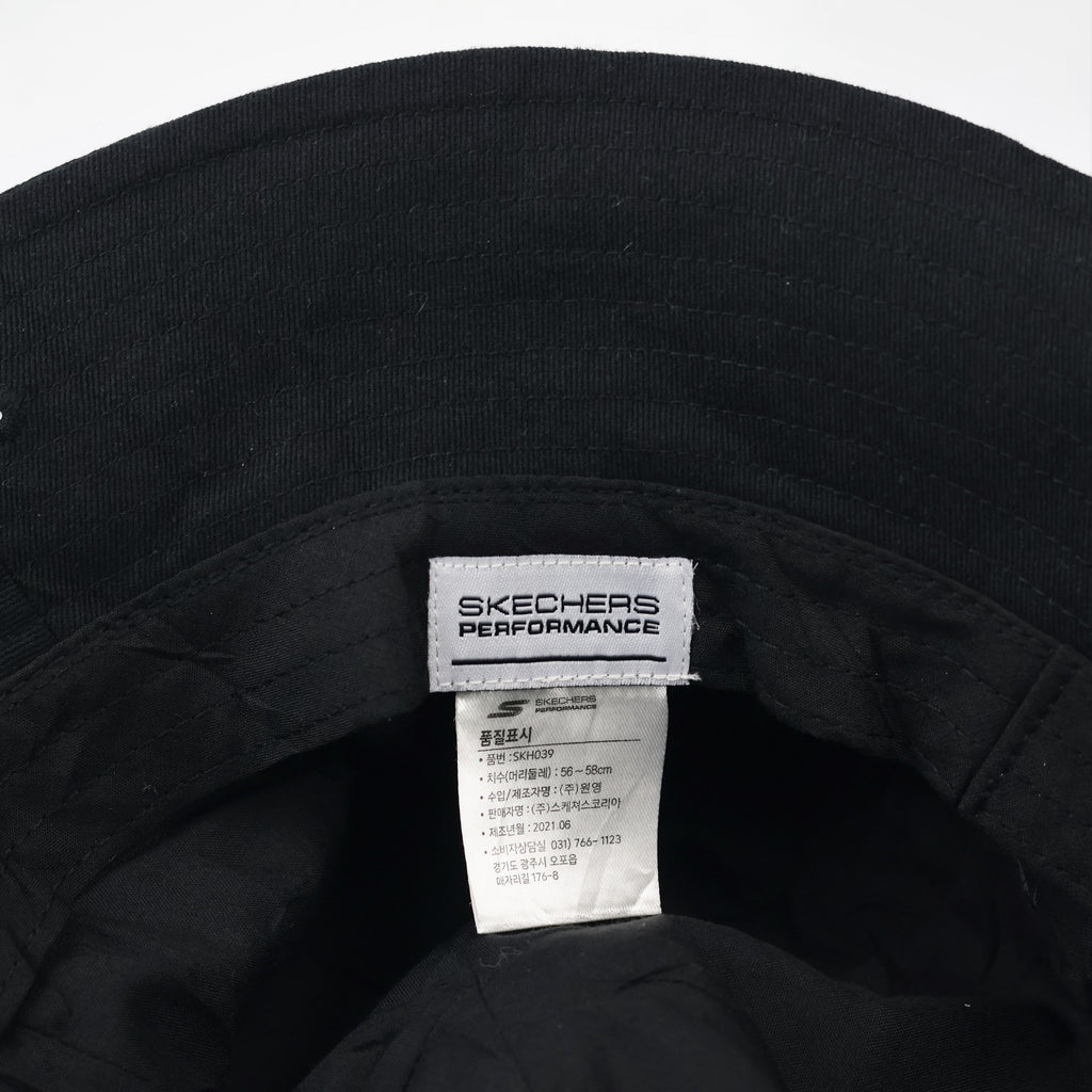 Vintage Skechers Outdoor Bucket Cap - Black Cotton Festival Hat