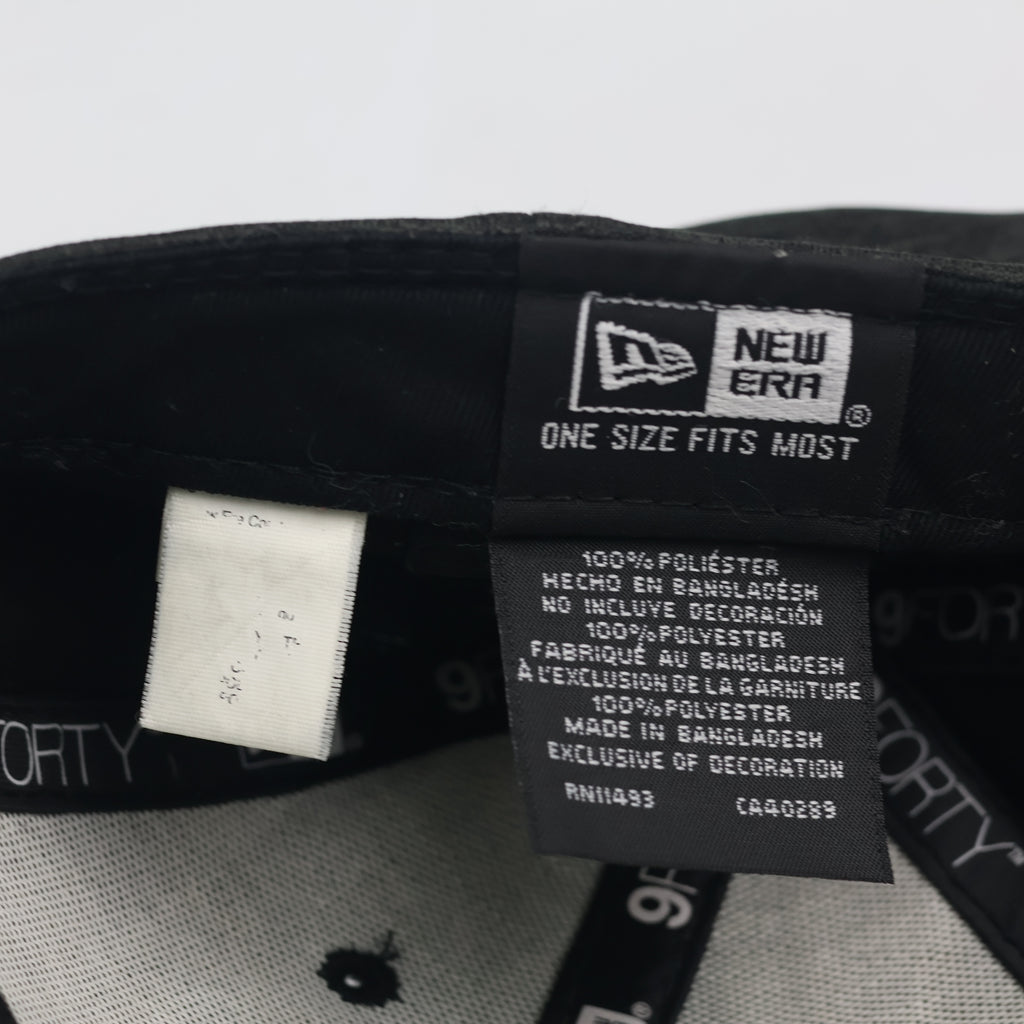New Era 9FORTY Chicago Bulls Strapback Thrifted Hat (Dark Grey, 57-59cm)