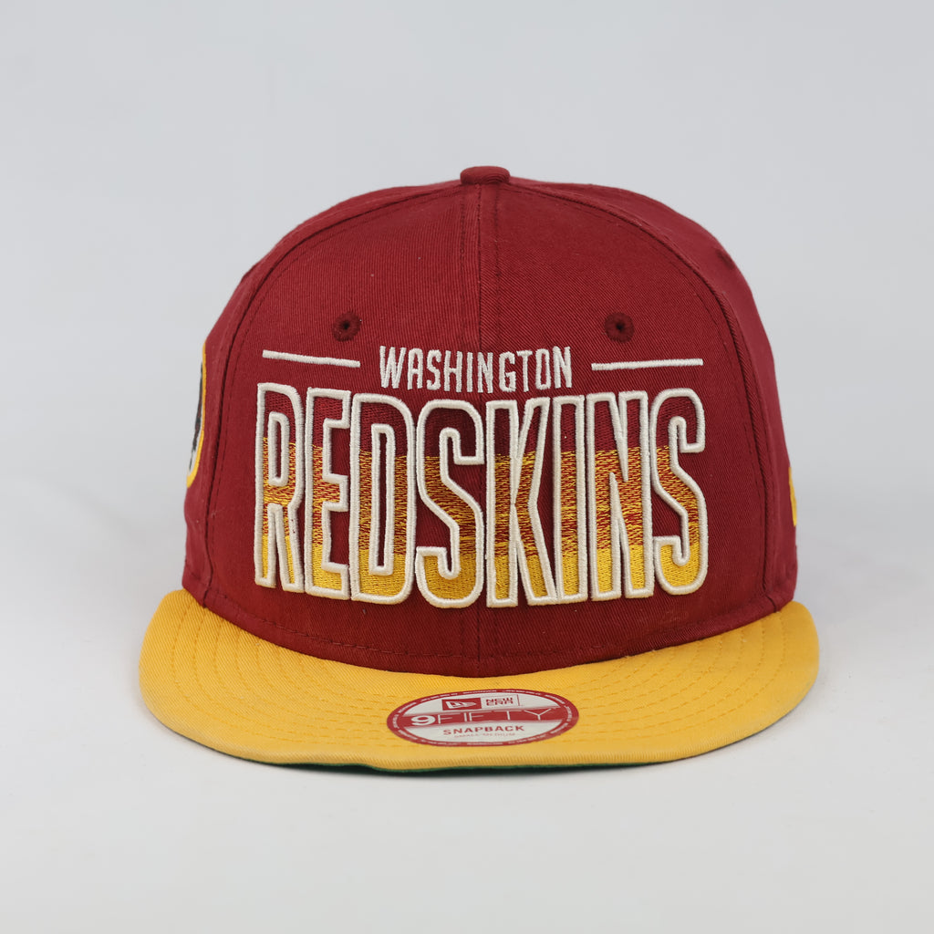 New Era 9FIFTY Washington Redskins Snapback Hat (Burgundy, 57-59cm)