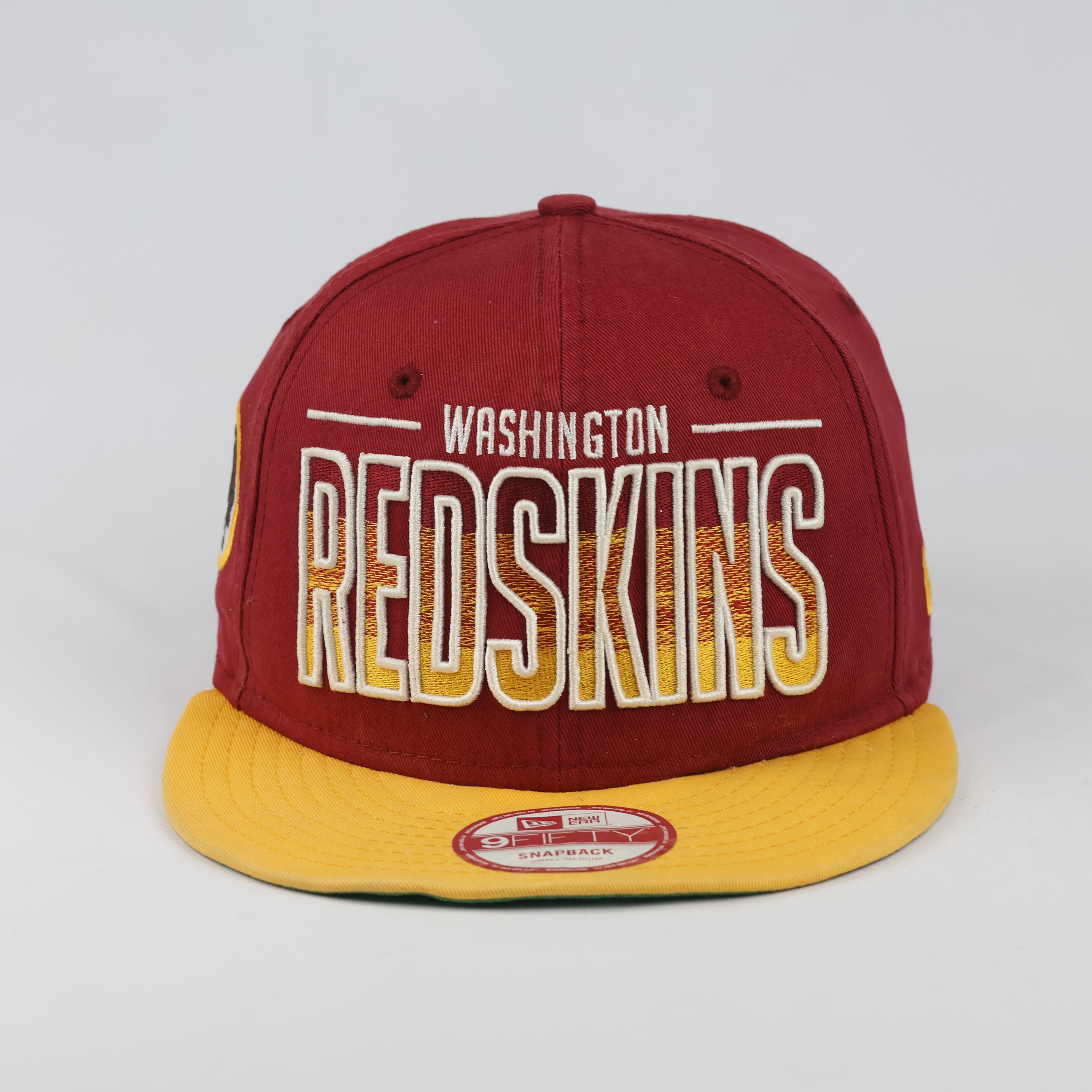 New Era 9FIFTY Washington Redskins Snapback Hat (Burgundy, 57-59cm)