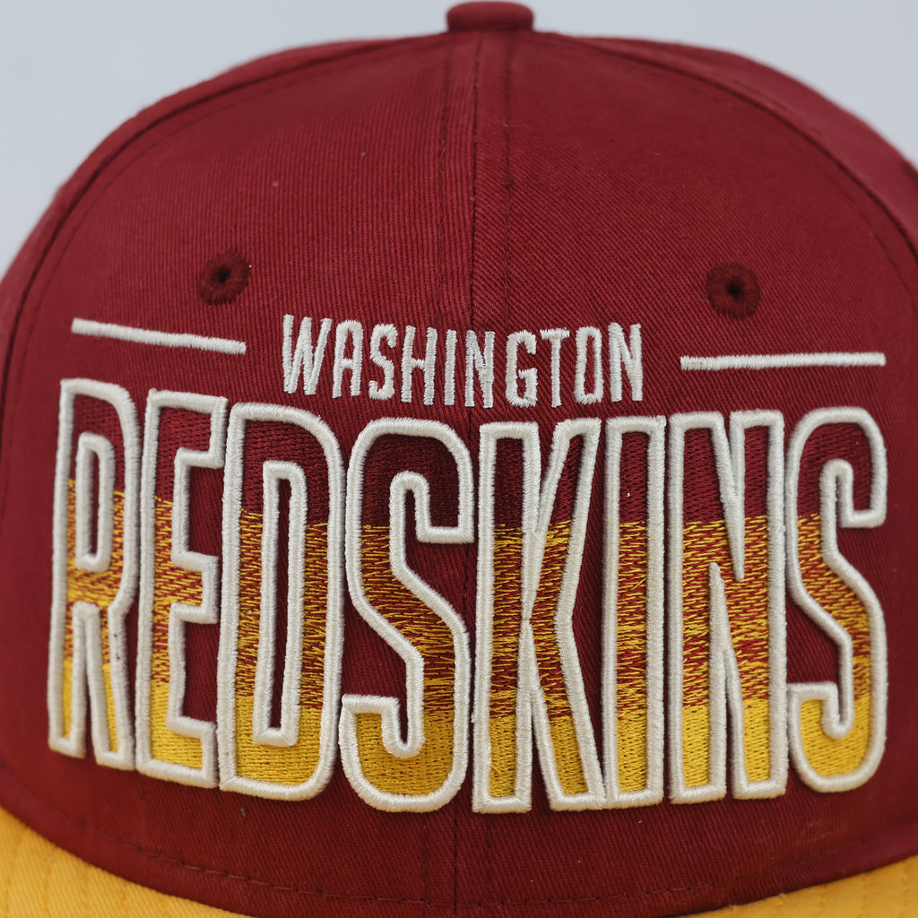 New Era 9FIFTY Washington Redskins Snapback Hat (Burgundy, 57-59cm)