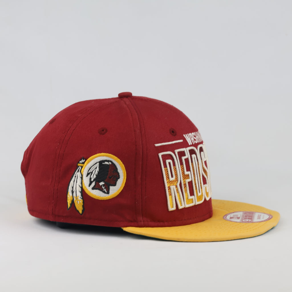 New Era 9FIFTY Washington Redskins Snapback Hat (Burgundy, 57-59cm)