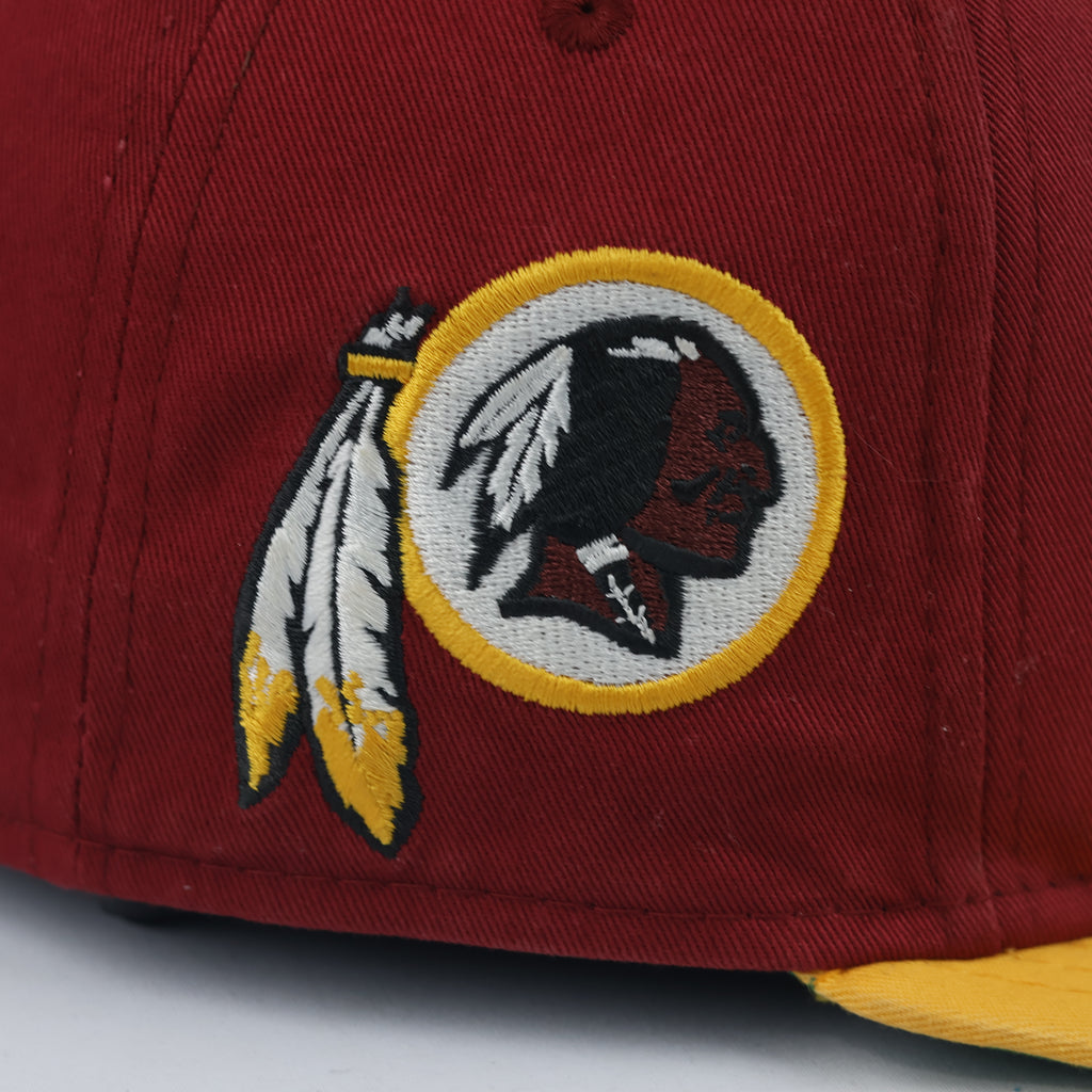 New Era 9FIFTY Washington Redskins Snapback Hat (Burgundy, 57-59cm)