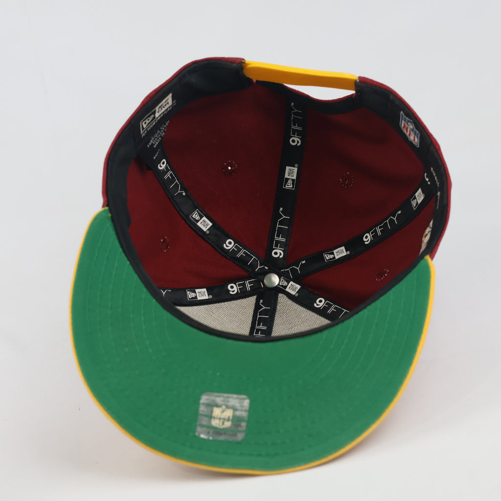New Era 9FIFTY Washington Redskins Snapback Hat (Burgundy, 57-59cm)