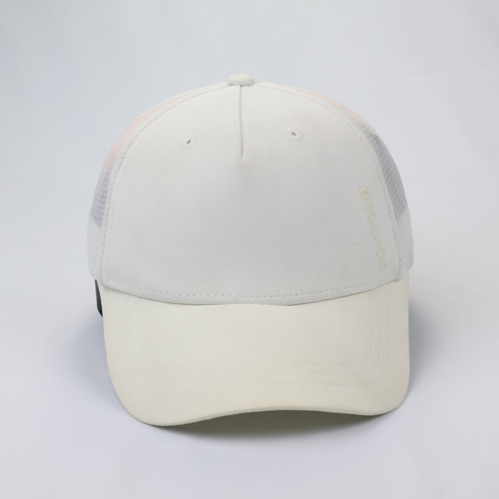 Authentic Domyos Performance Thrifted Sport Hat – Cream with Snapback