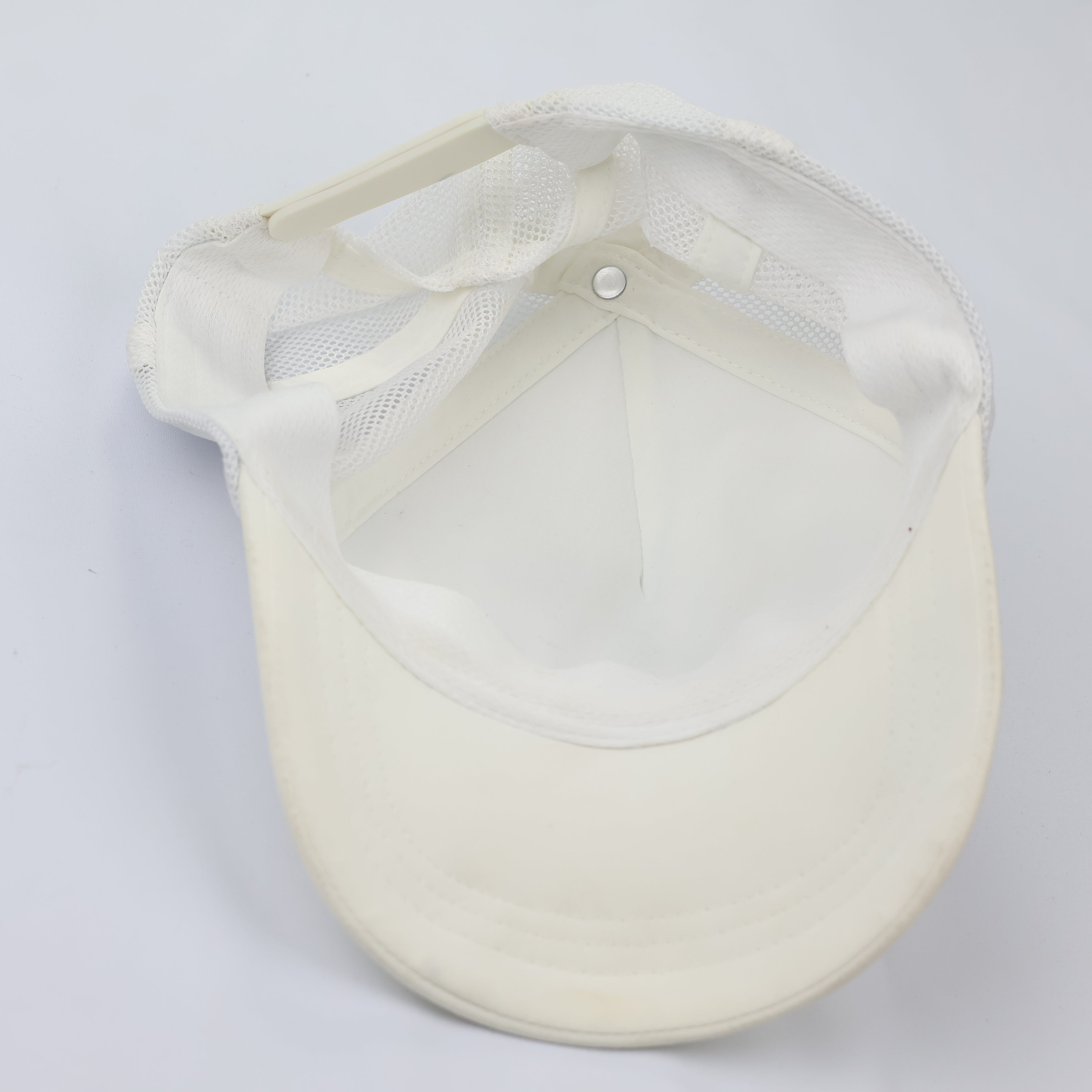 Authentic Domyos Performance Thrifted Sport Hat – Cream with Snapback