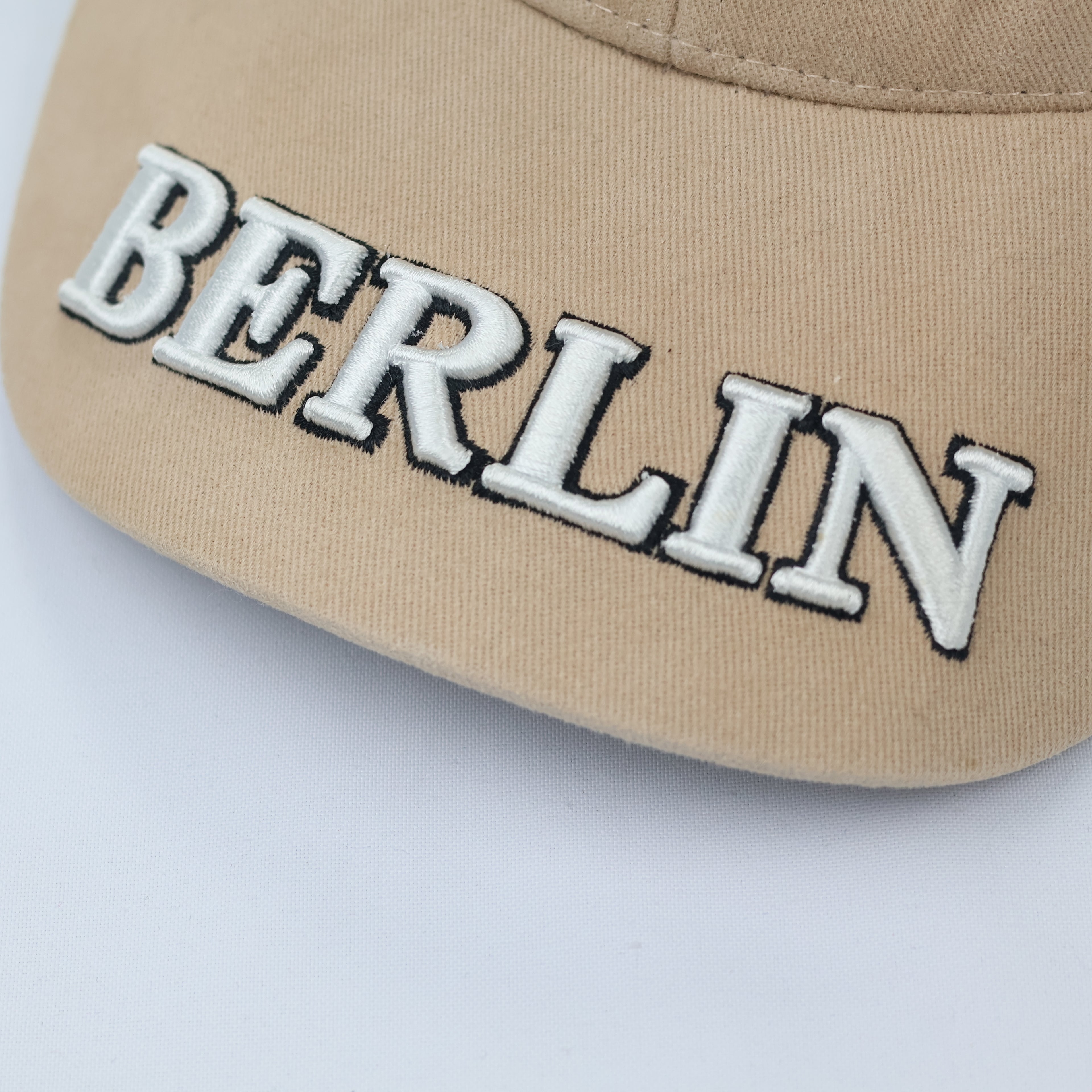 Germany Travel Series Adjustable Thrifted Cotton Cap – One Size (Thrifted)