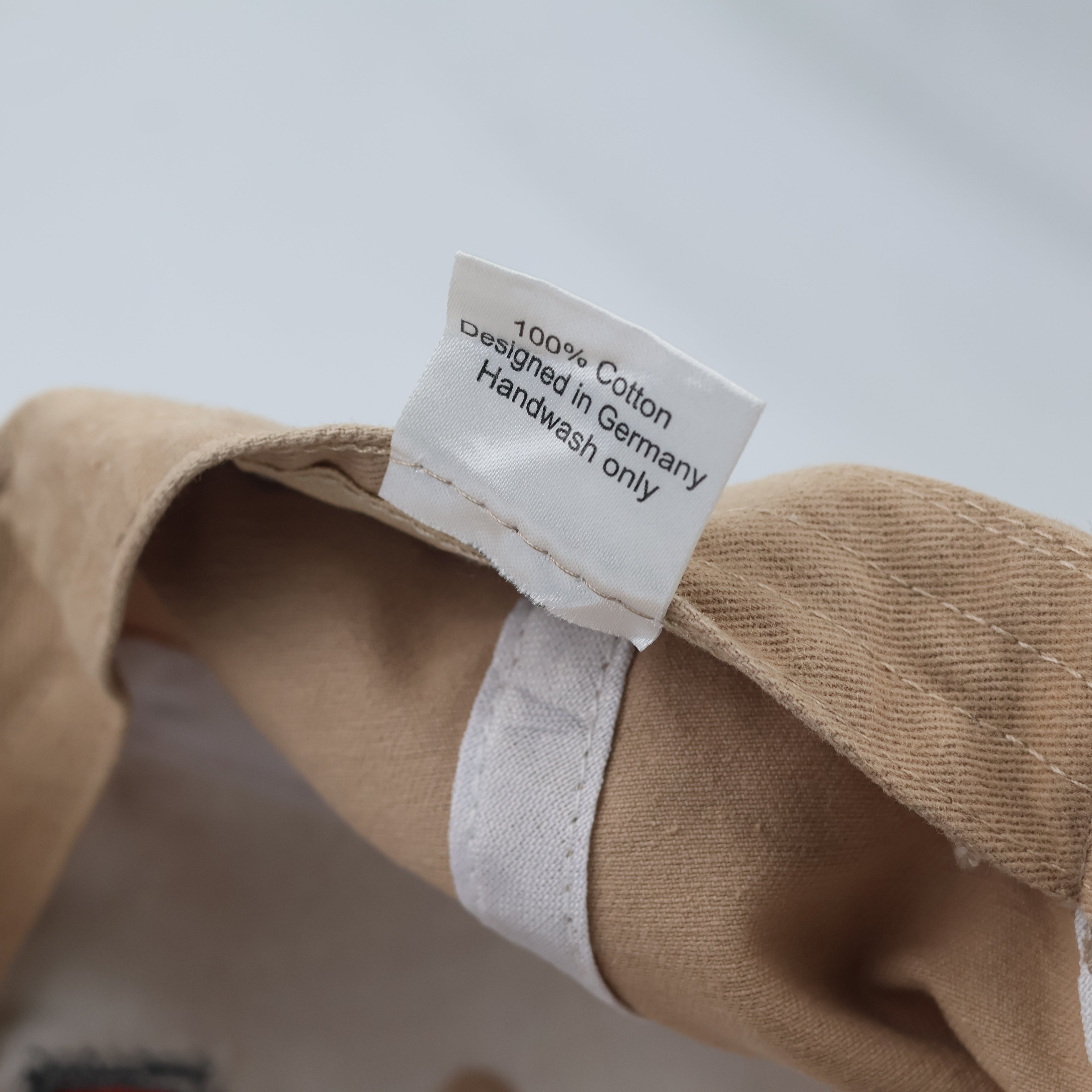 Germany Travel Series Adjustable Thrifted Cotton Cap – One Size (Thrifted)