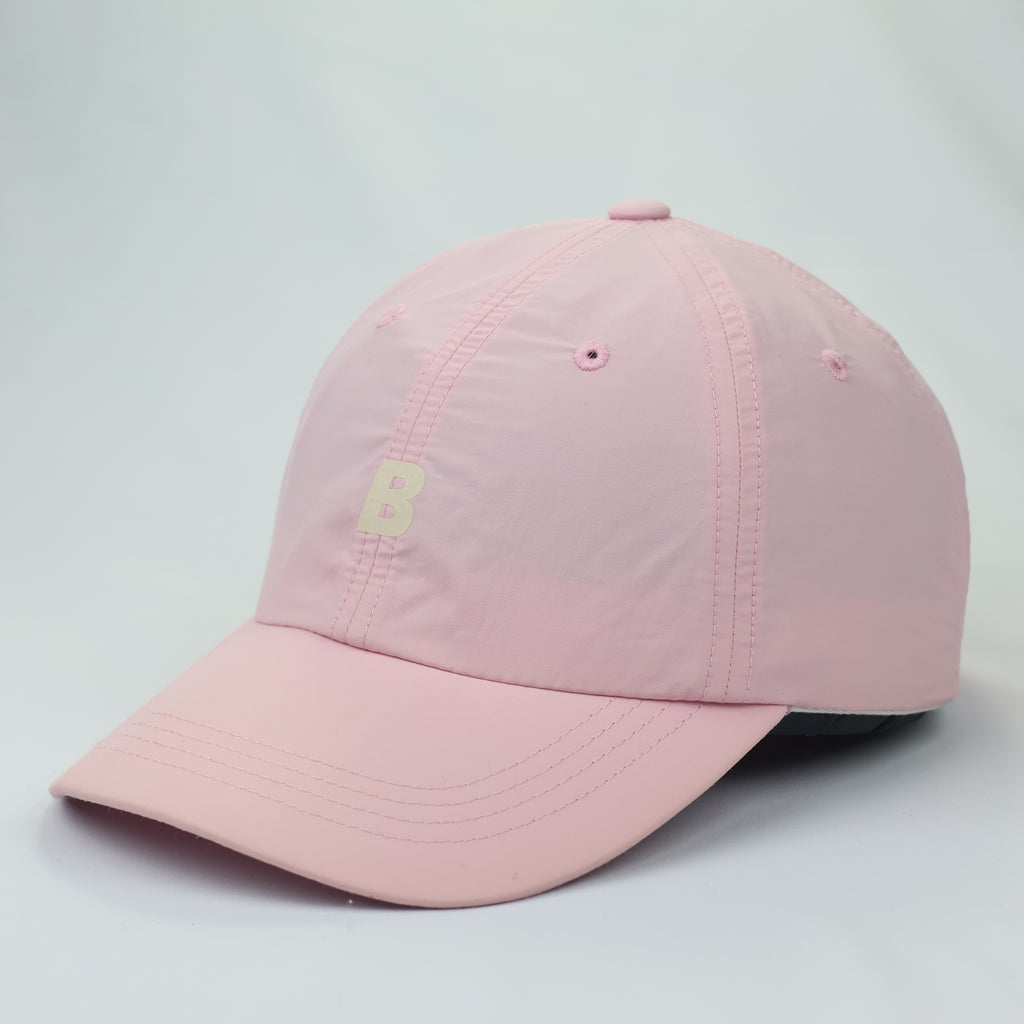 Beanpole Korea Pastel Pink Baseball Hat - Lightweight Techwear Cap - Small