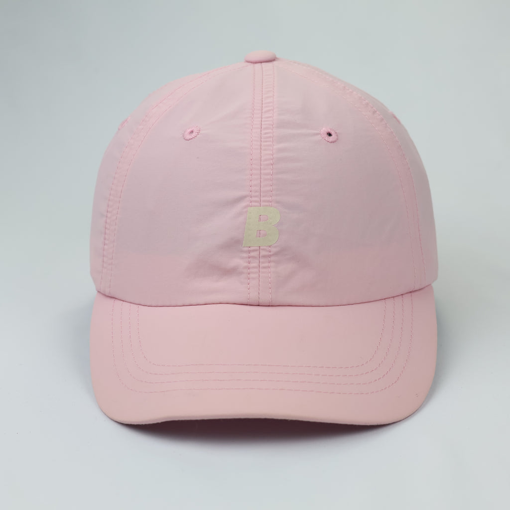 Beanpole Korea Pastel Pink Baseball Hat - Lightweight Techwear Cap - Small