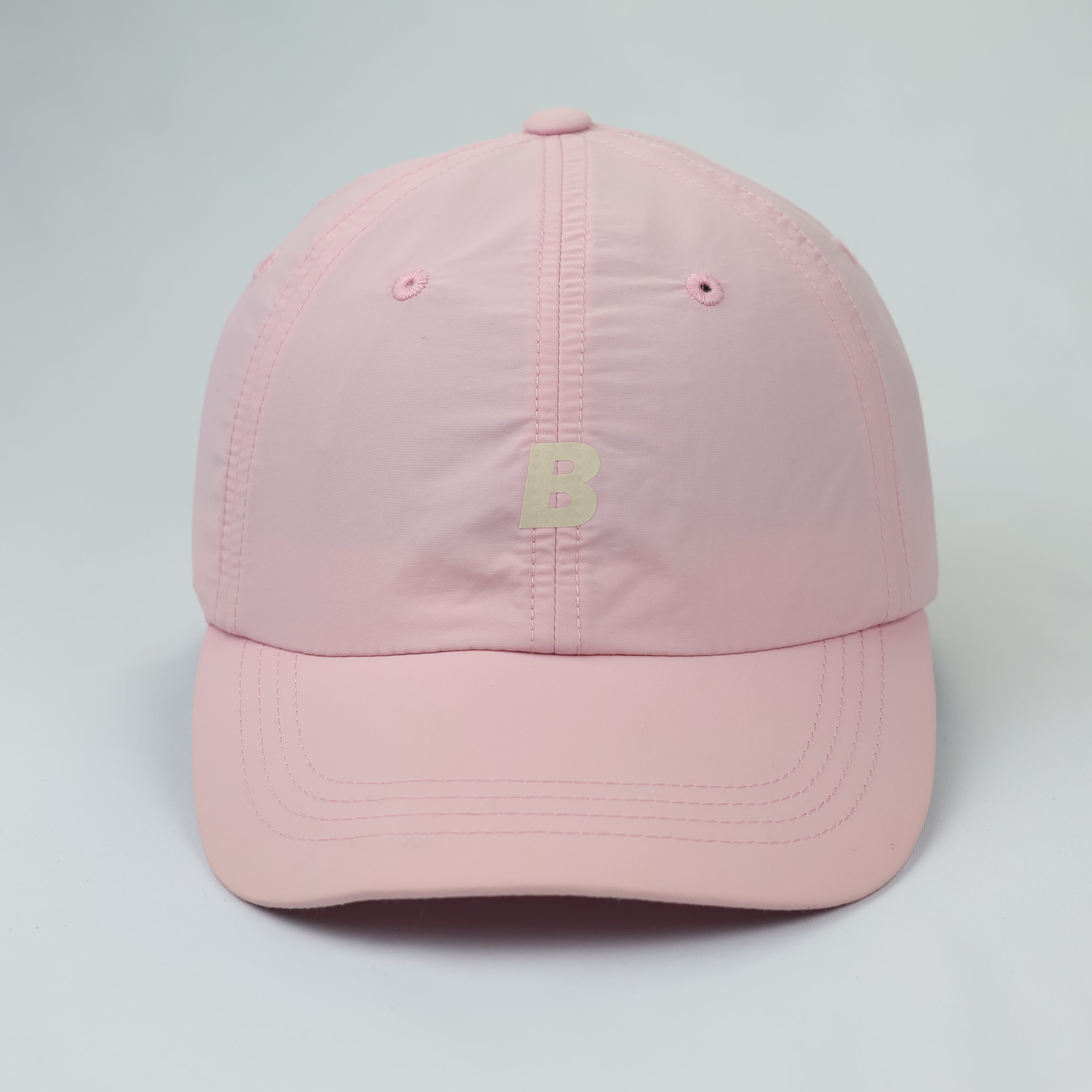 Beanpole Korea Pastel Pink Baseball Hat - Lightweight Techwear Cap - Small