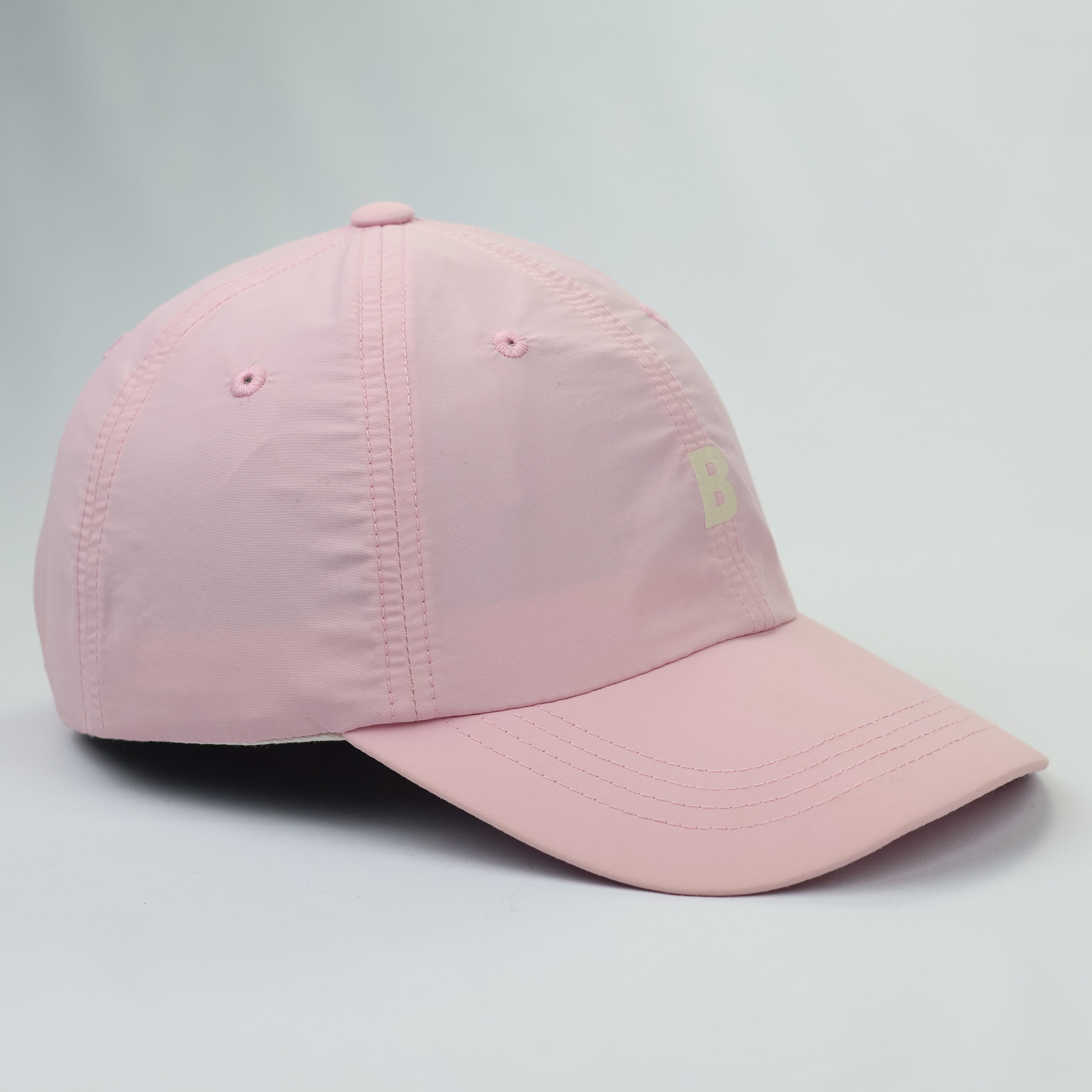 Beanpole Korea Pastel Pink Baseball Hat - Lightweight Techwear Cap - Small