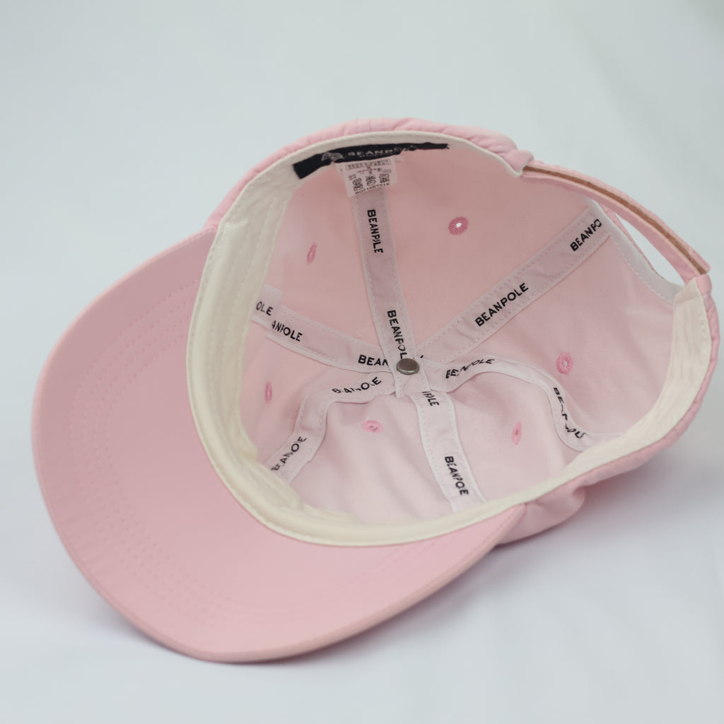 Beanpole Korea Pastel Pink Baseball Hat - Lightweight Techwear Cap - Small