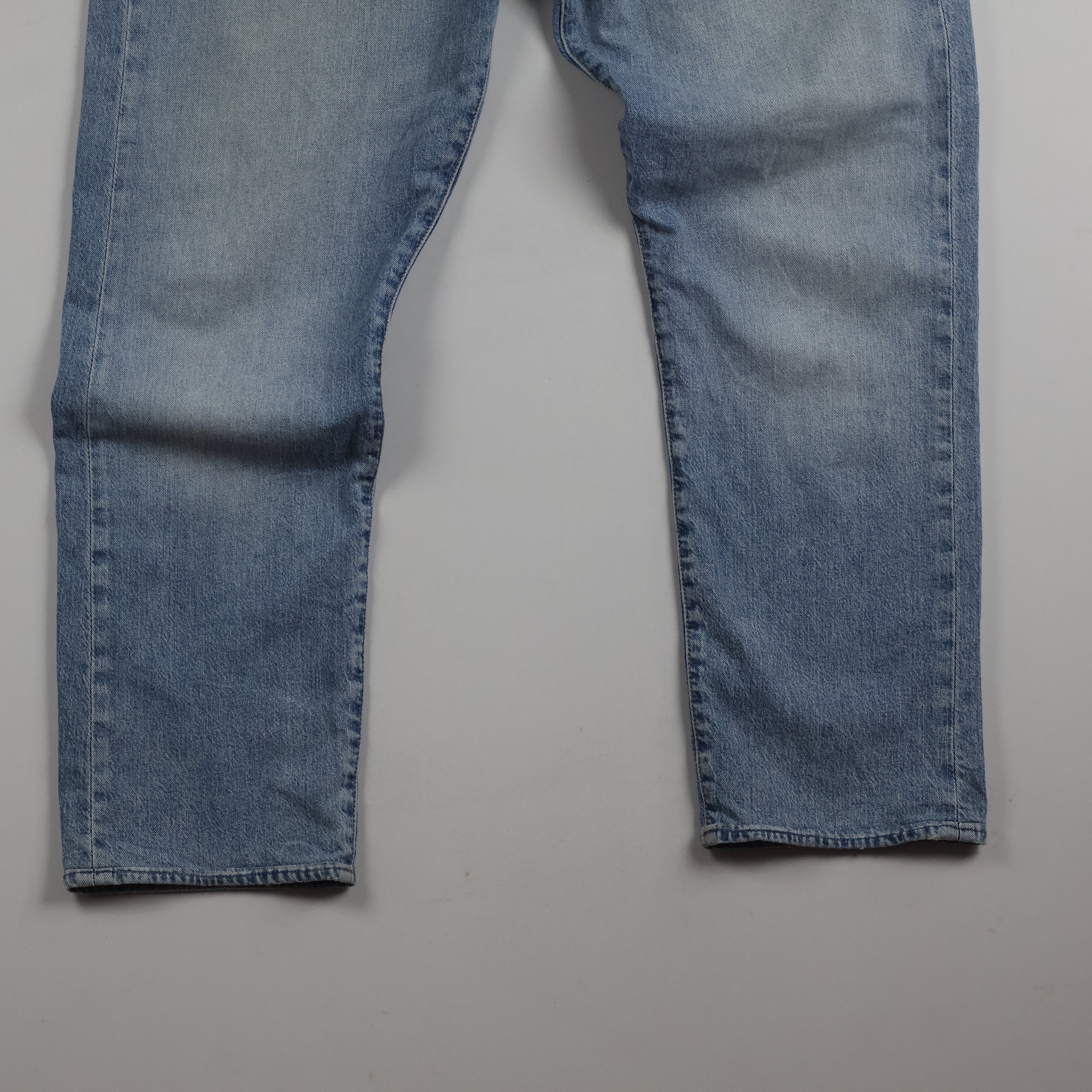 Vintage Levi's 501 Men's Light Blue Thrifted Denim Jeans 38 Waist
